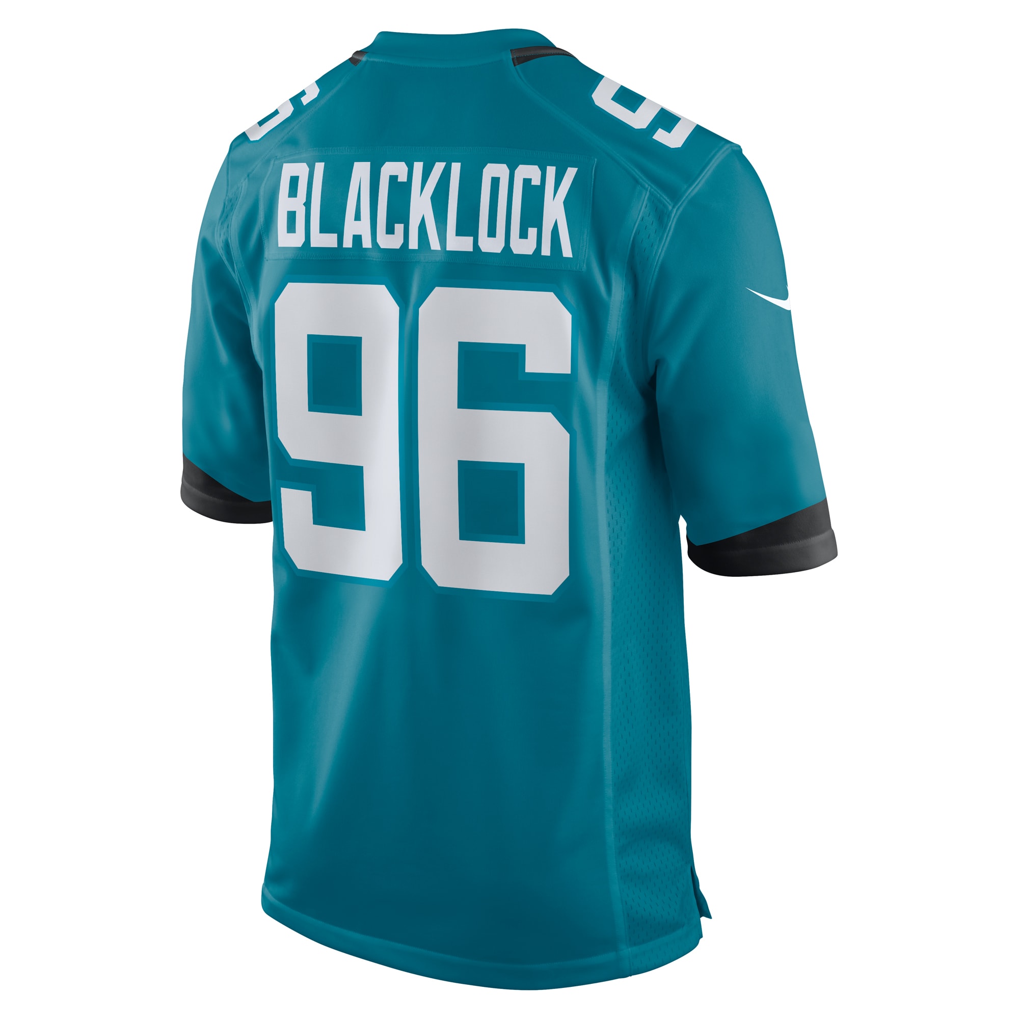 Jacksonville Jaguars Ross Blacklock Teal Team Game NFL Jersey Men's