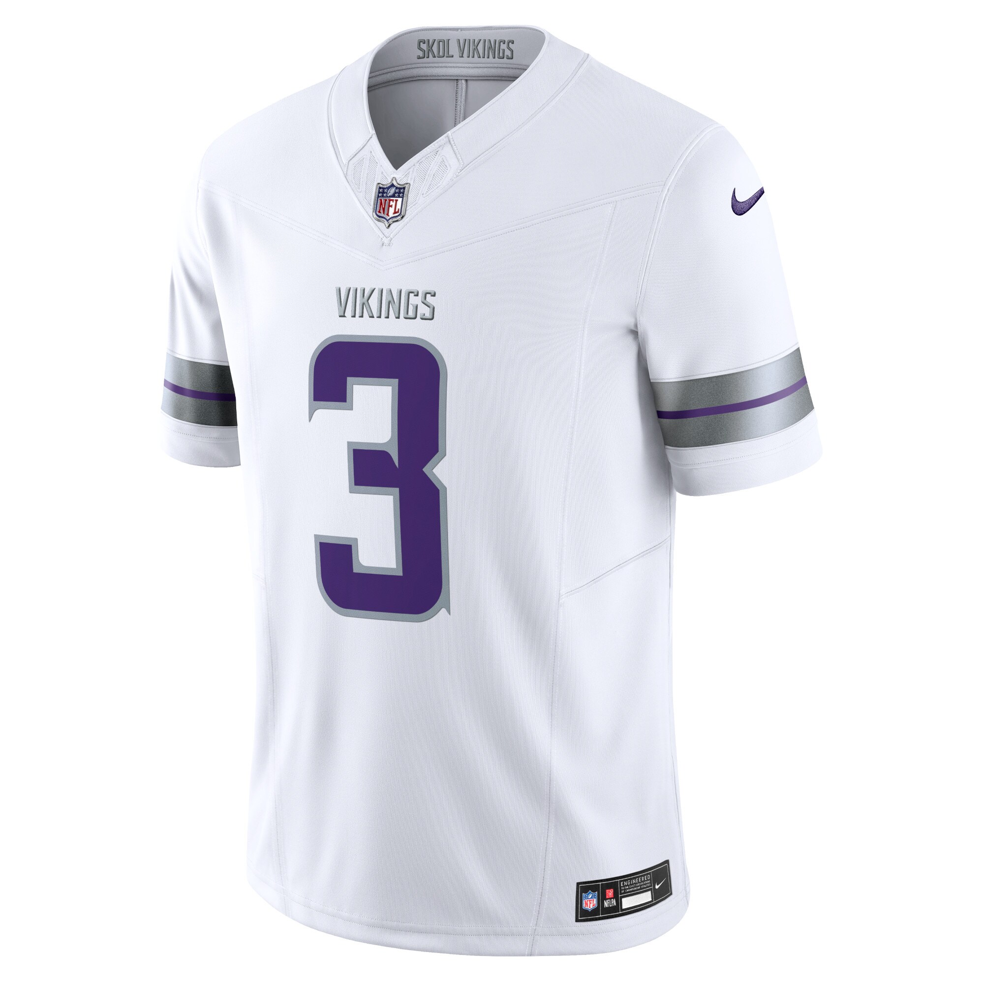 Minnesota Vikings Addison White Alternate Vapor F.U.S.E. Limited NFL Jersey Men's