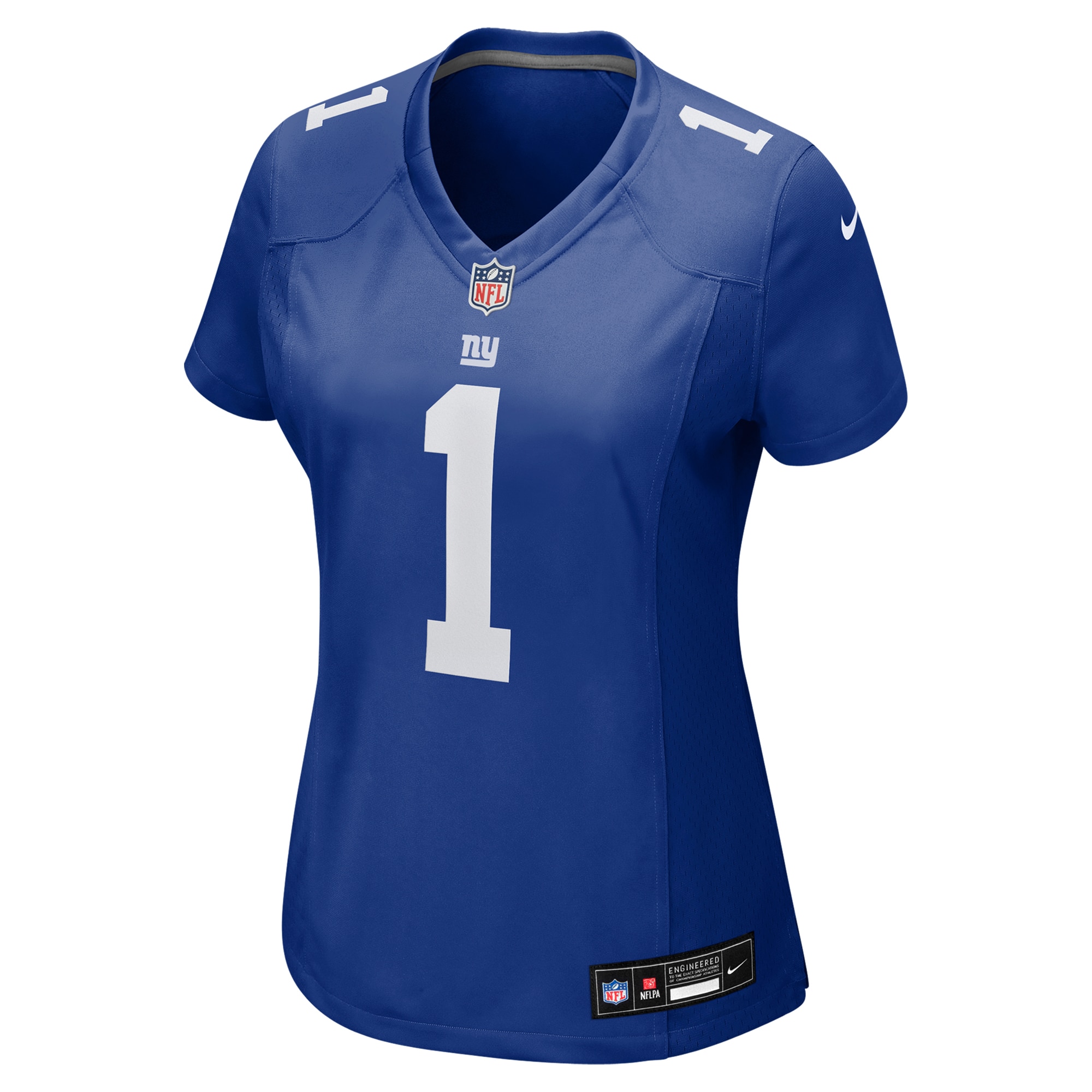 New York Giants Malik Nabers Royal Game NFL Jersey Women's