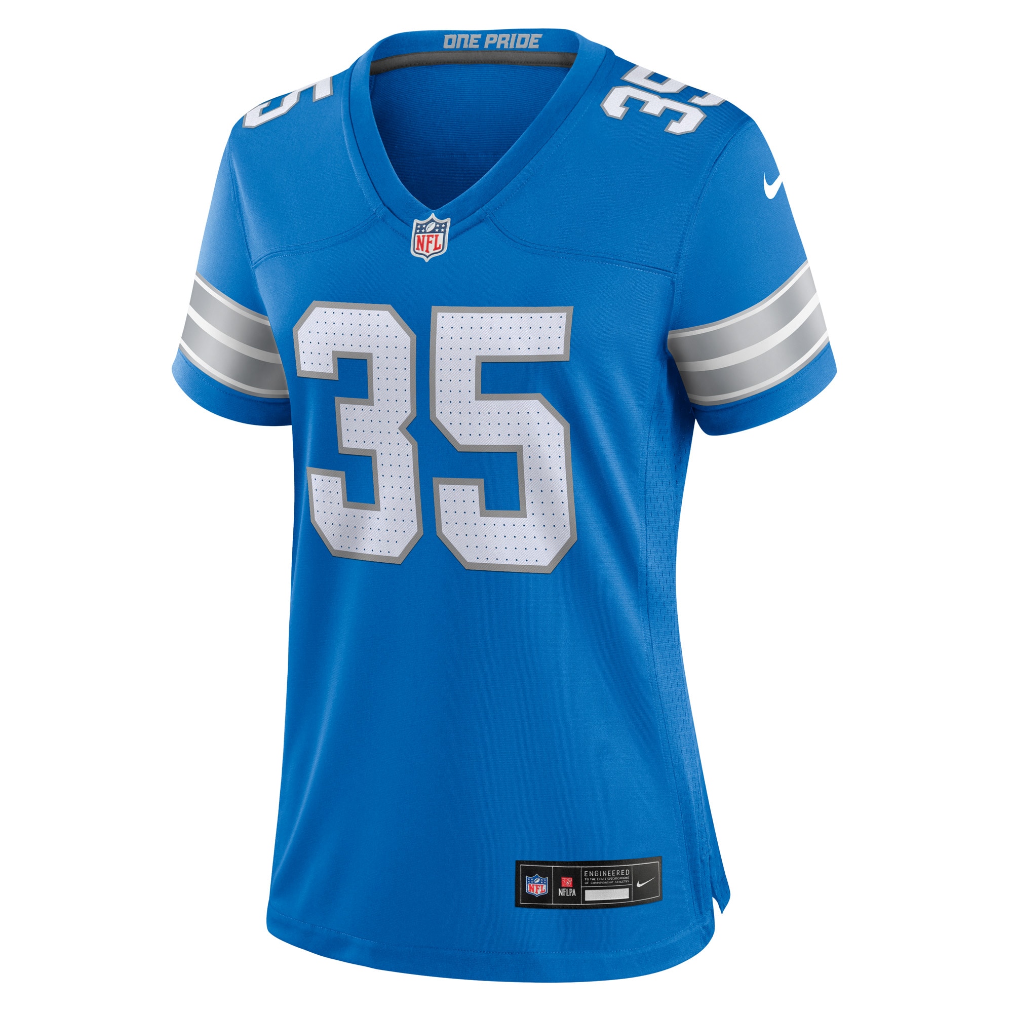 Detroit Lions Chelen Garnes Blue Game NFL Jersey Women's