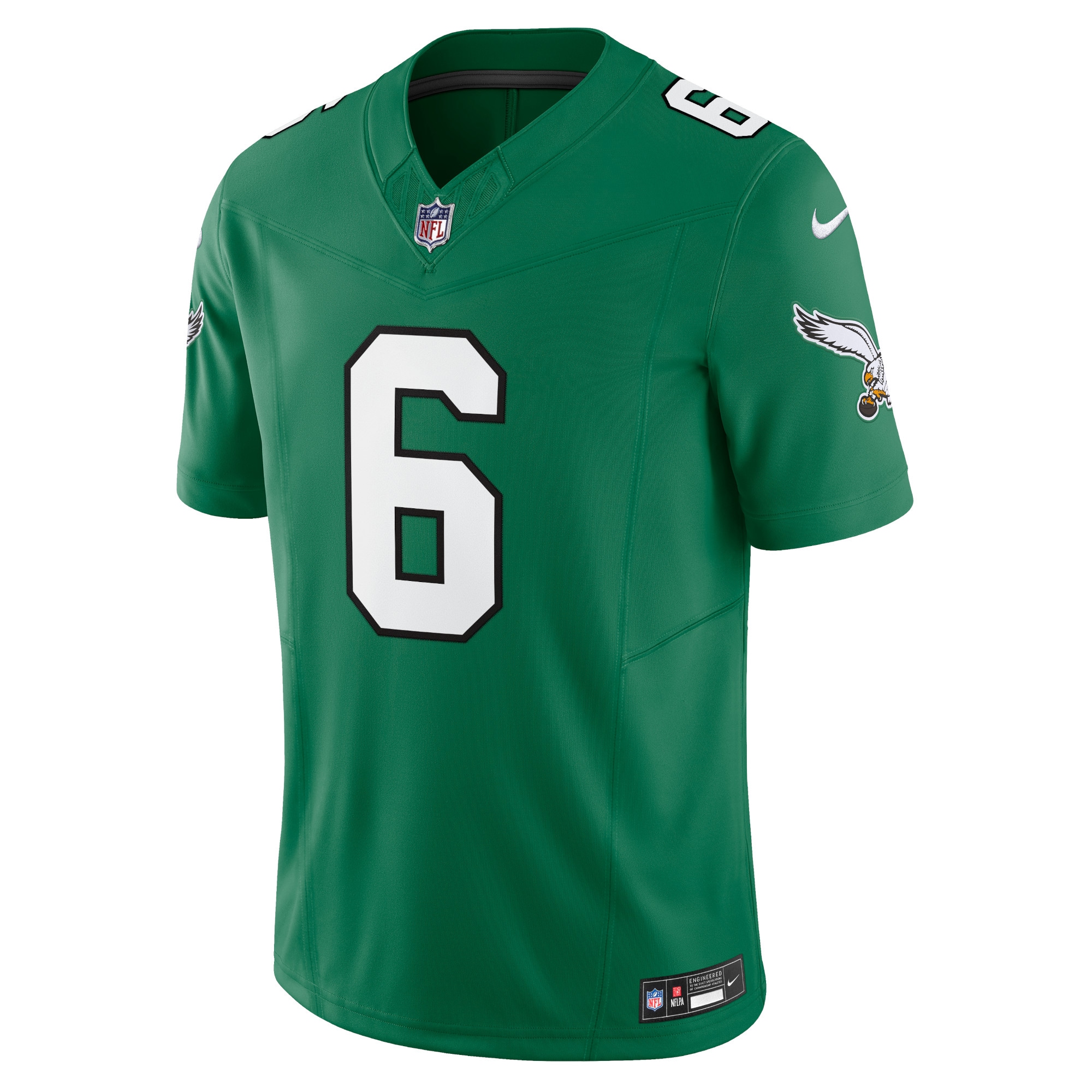 Philadelphia Eagles DeVonta Smith Kelly Green Vapor F.U.S.E. Limited NFL Jersey Men's