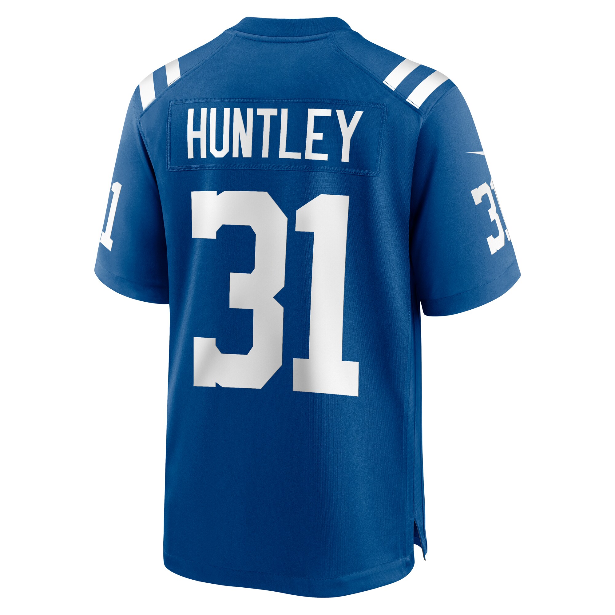 Indianapolis Colts Jason Huntley Royal Team Game NFL Jersey Men's