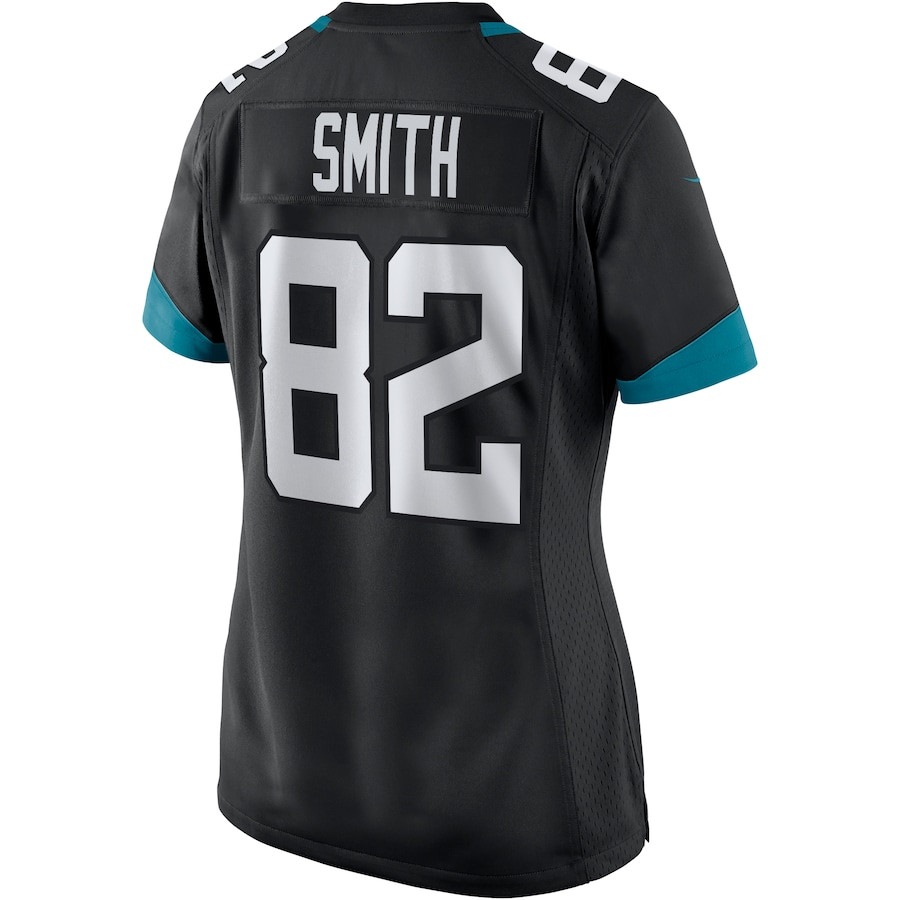 Jimmy Smith 82 Jacksonville Jaguars Game Retired Black NFL Jersey Women's