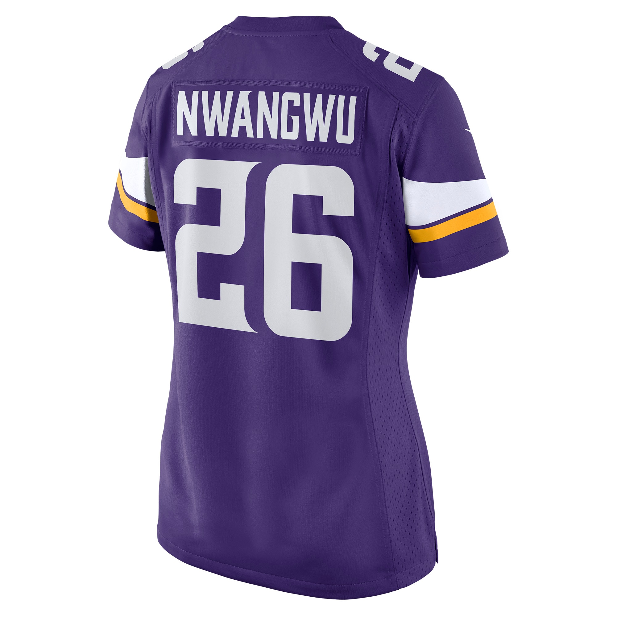 Minnesota Vikings Kene Nwangwu Purple Game NFL Jersey Women's