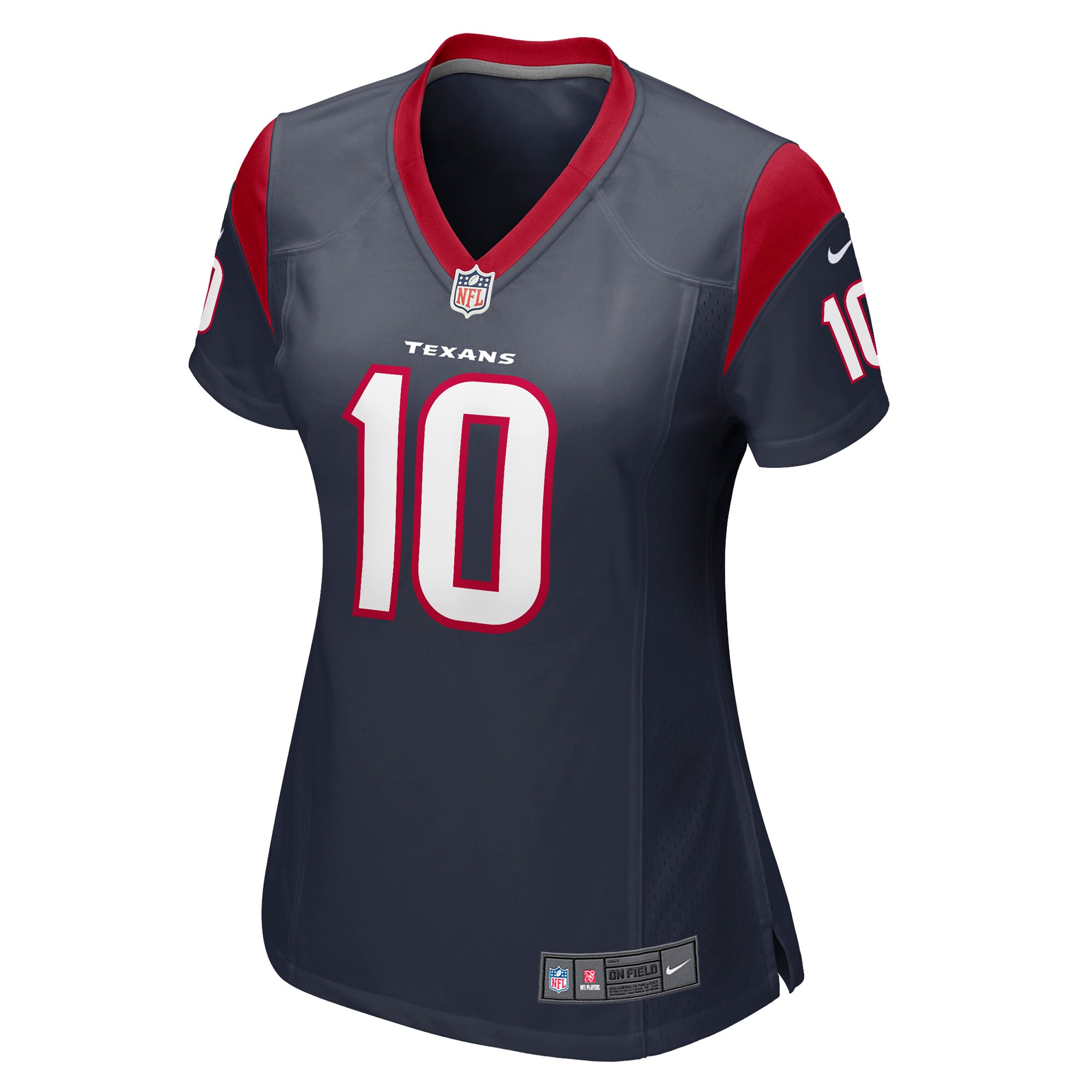 Houston Texans Davis Mills Navy Game NFL Jersey Women's