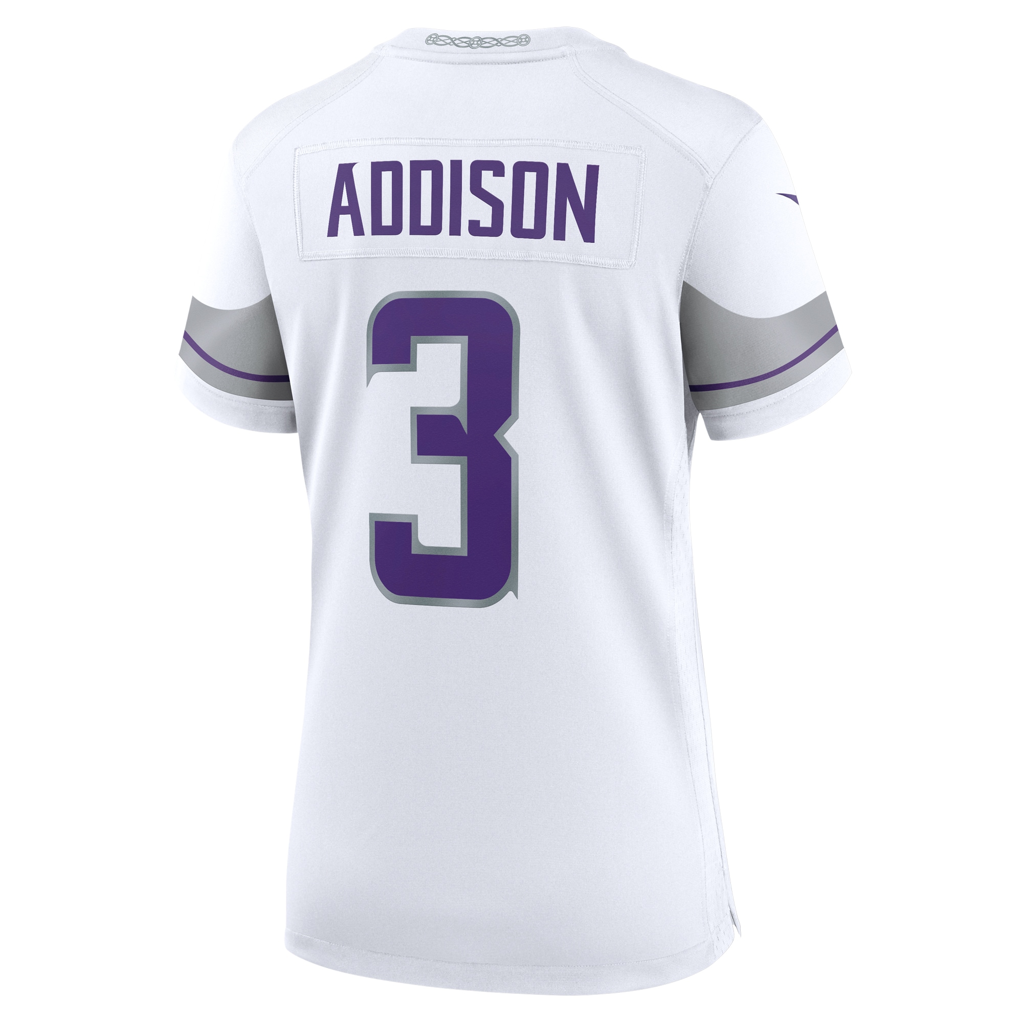 Minnesota Vikings Addison White Alternate Game Player NFL Jersey Women's