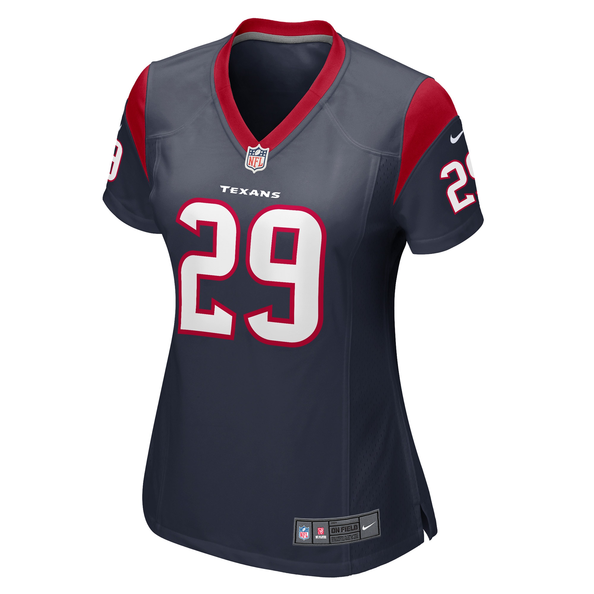 Houston Texans M.J. Stewart Navy Game Player NFL Jersey Women's
