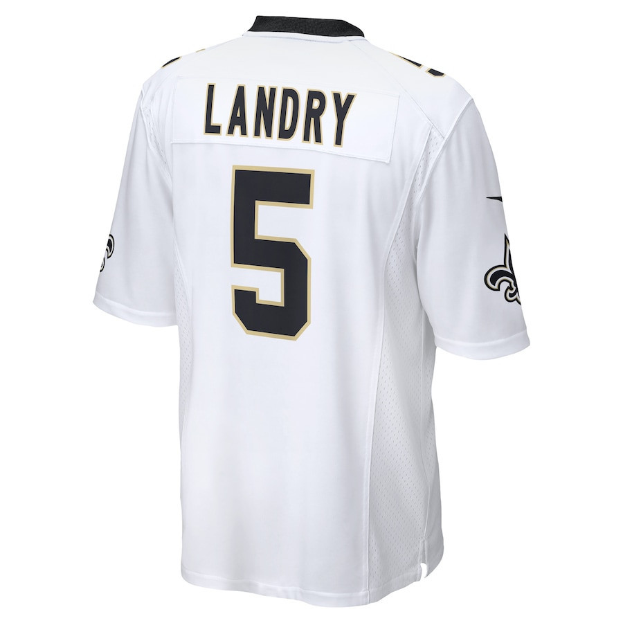 Jarvis Landry 5 New Orleans Saints Game White NFL Jersey Men's