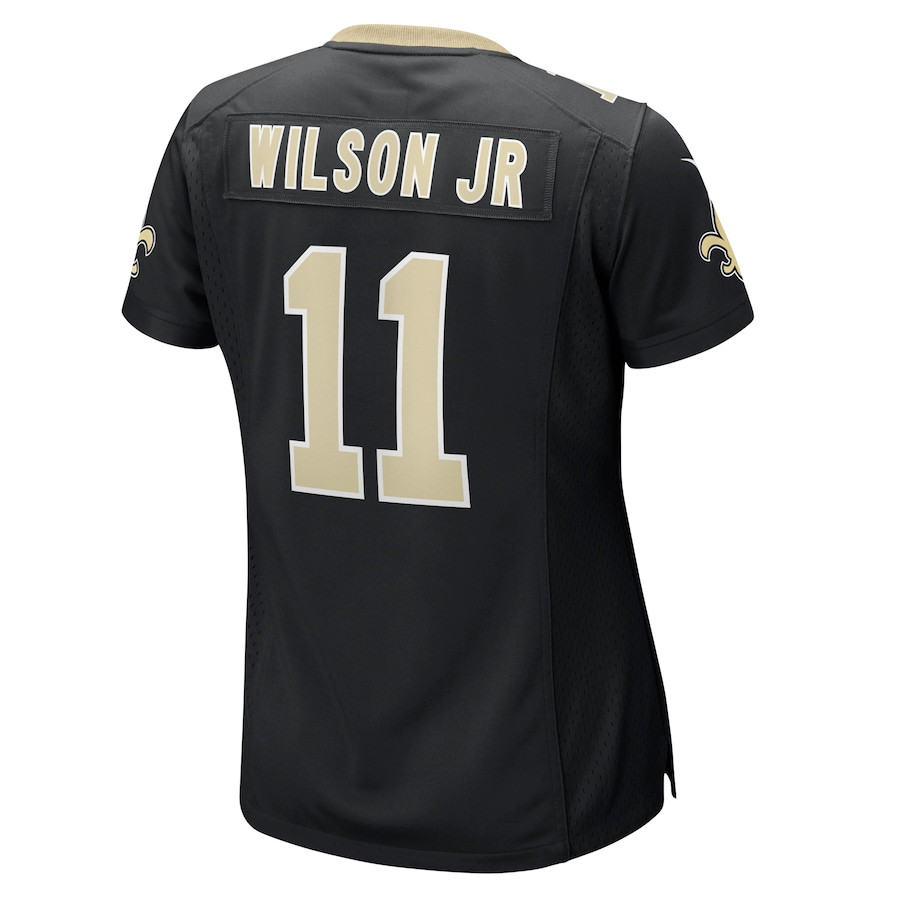 Cedrick Wilson Jr. 11 New Orleans Saints Game Black NFL Jersey Women's