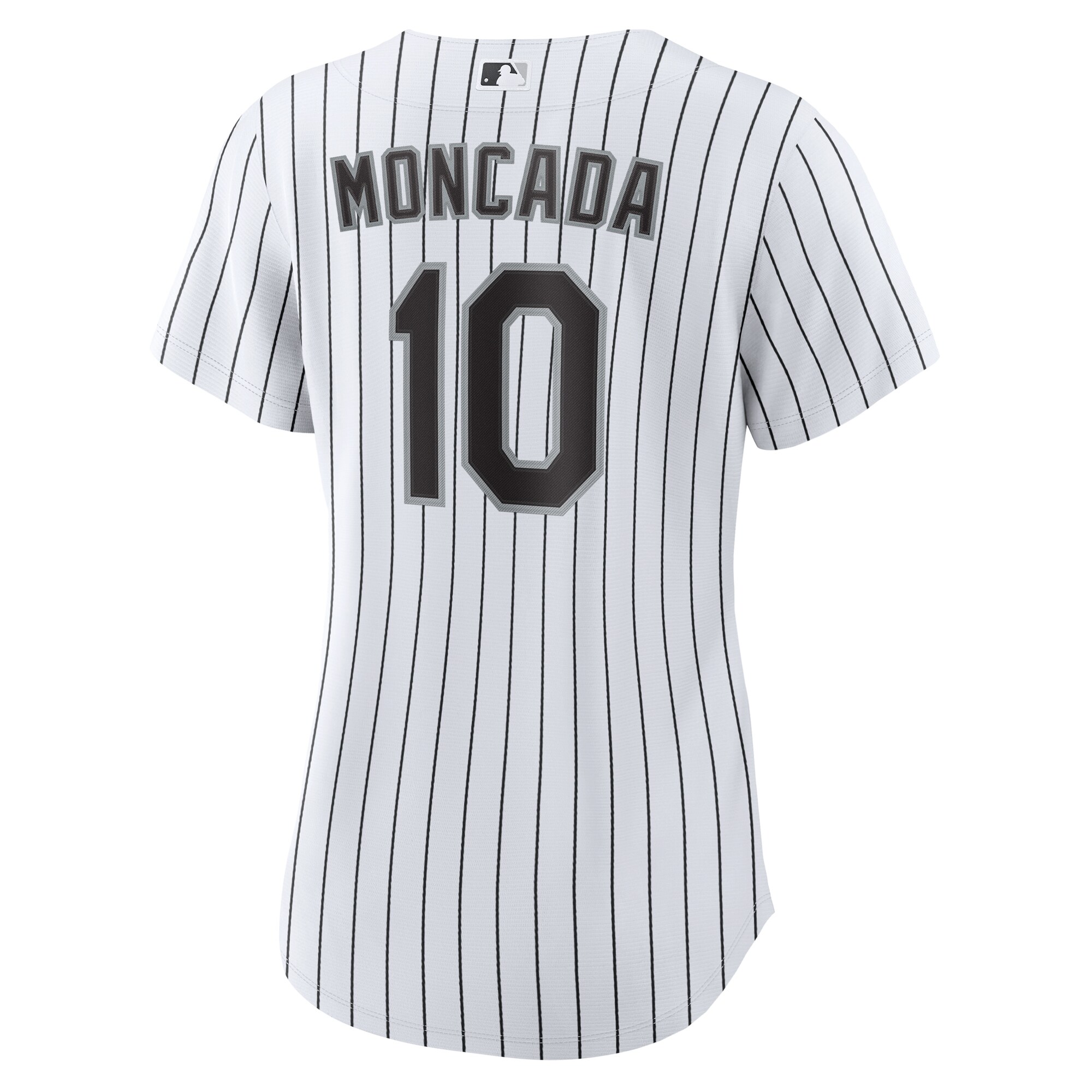 Chicago White Sox Yo?n Moncada White Home Player MLB Jersey Women's
