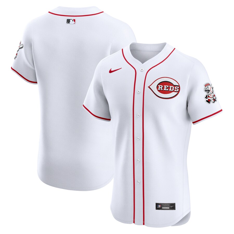 Cincinnati Reds Home Elite Jersey White