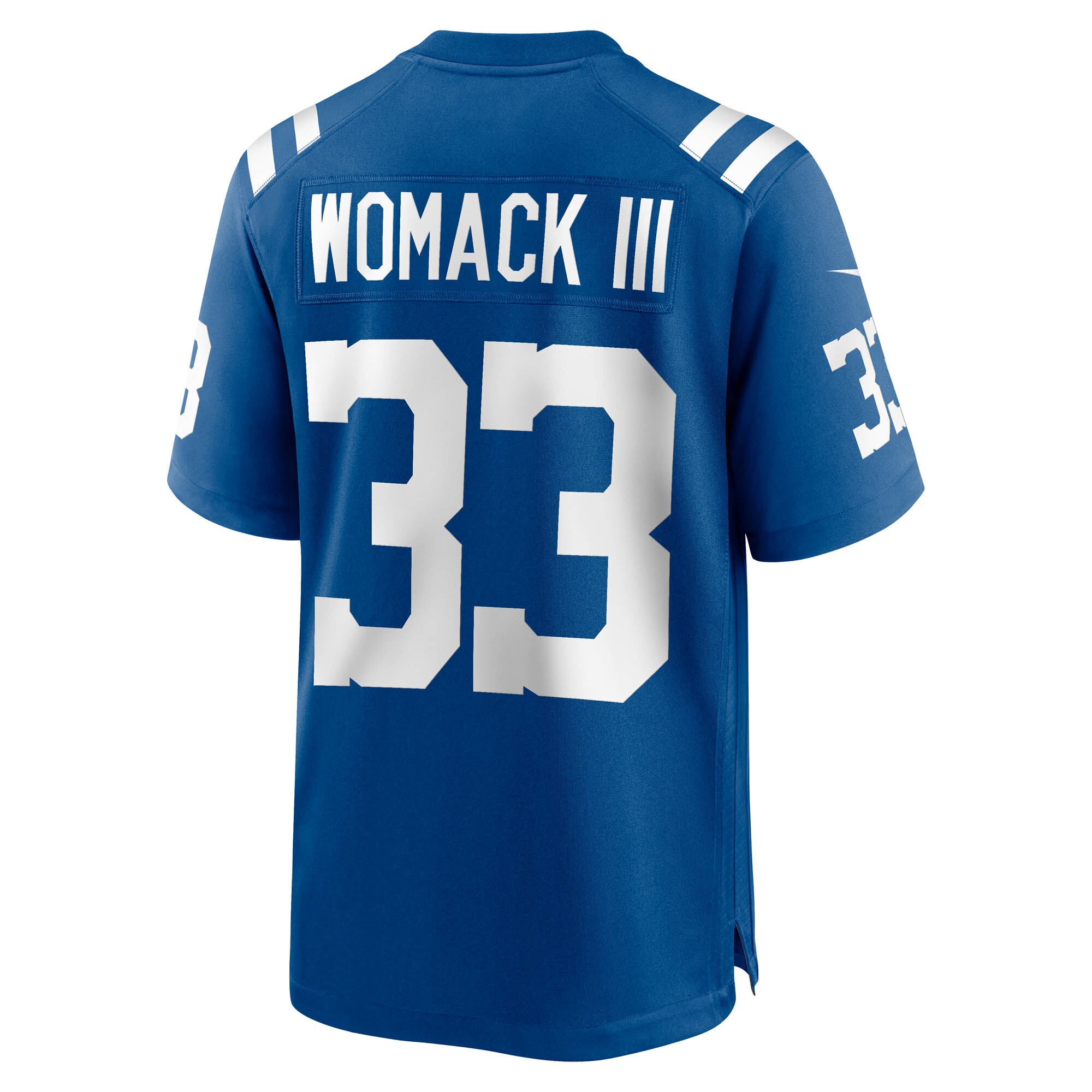 Indianapolis Colts Samuel Womack III Royal Game NFL Jersey Men's