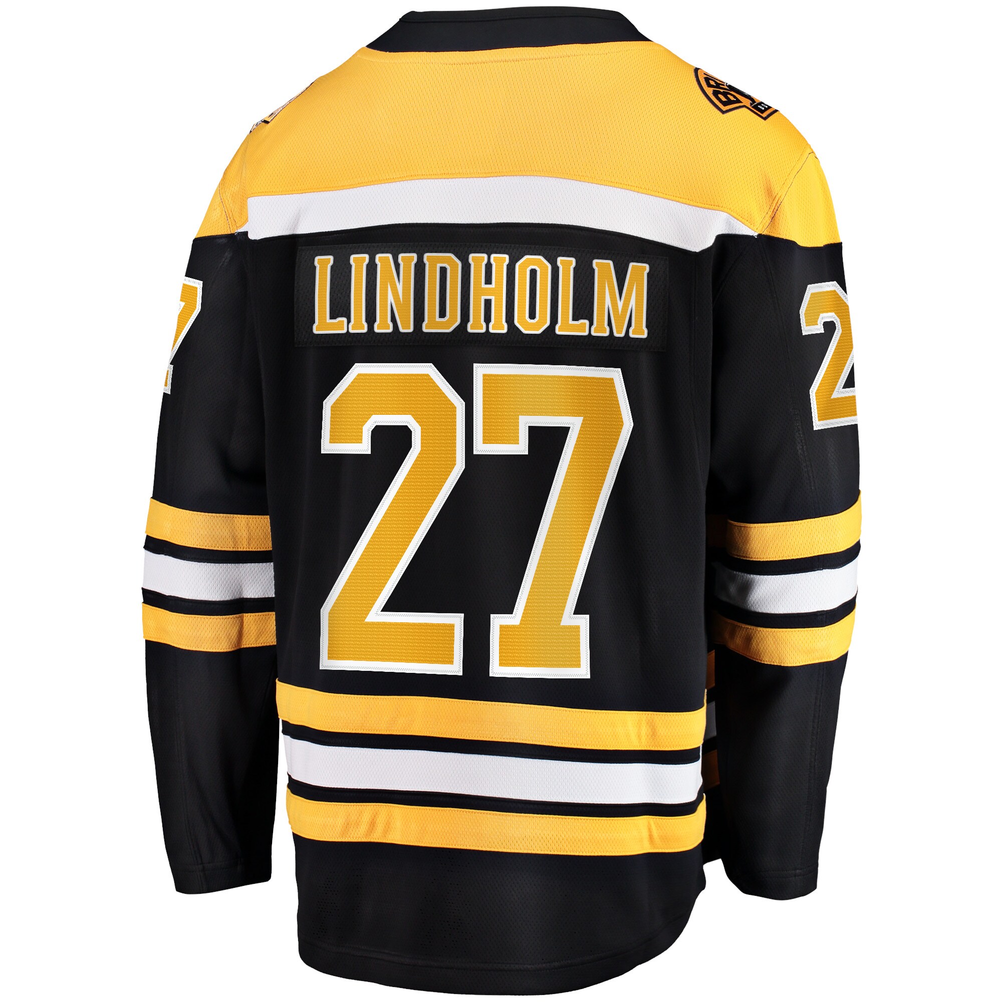 Boston Bruins Hampus Lindholm Black Home Breakaway Player NHL Jersey Men's