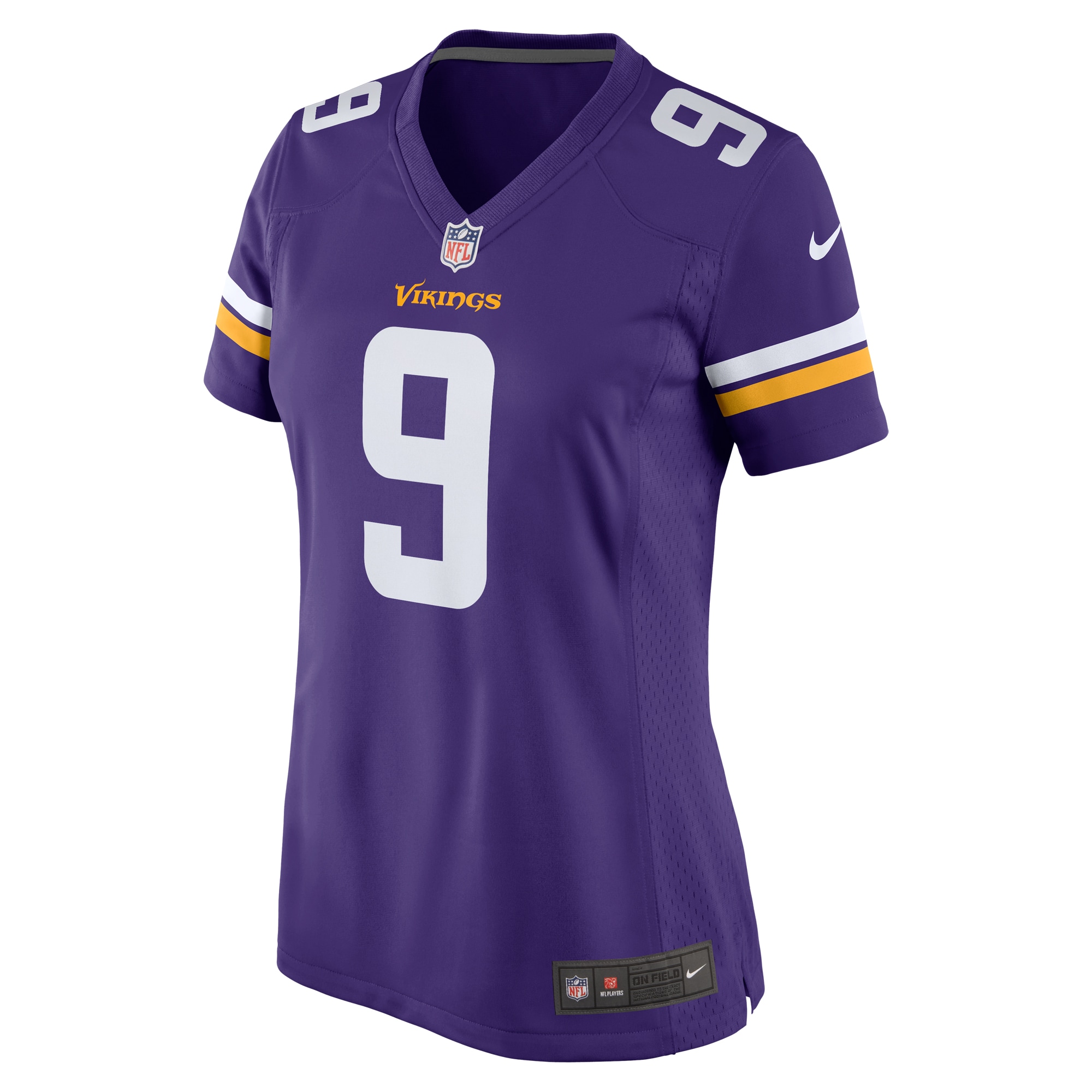 Minnesota Vikings J.J. McCarthy Purple Player Game NFL Jersey Women's