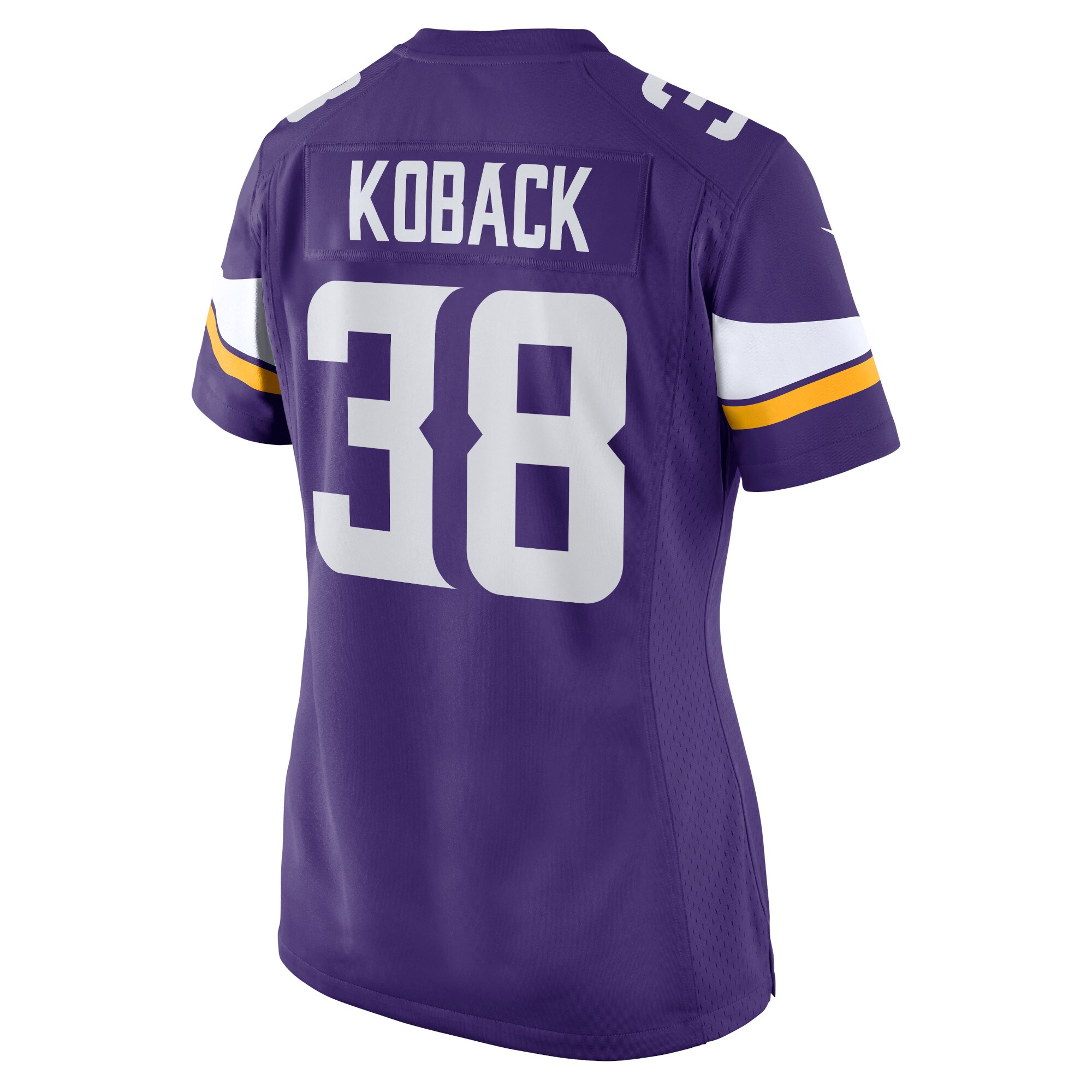 Minnesota Vikings Bryant Koback Purple Home Game Player NFL Jersey Women's
