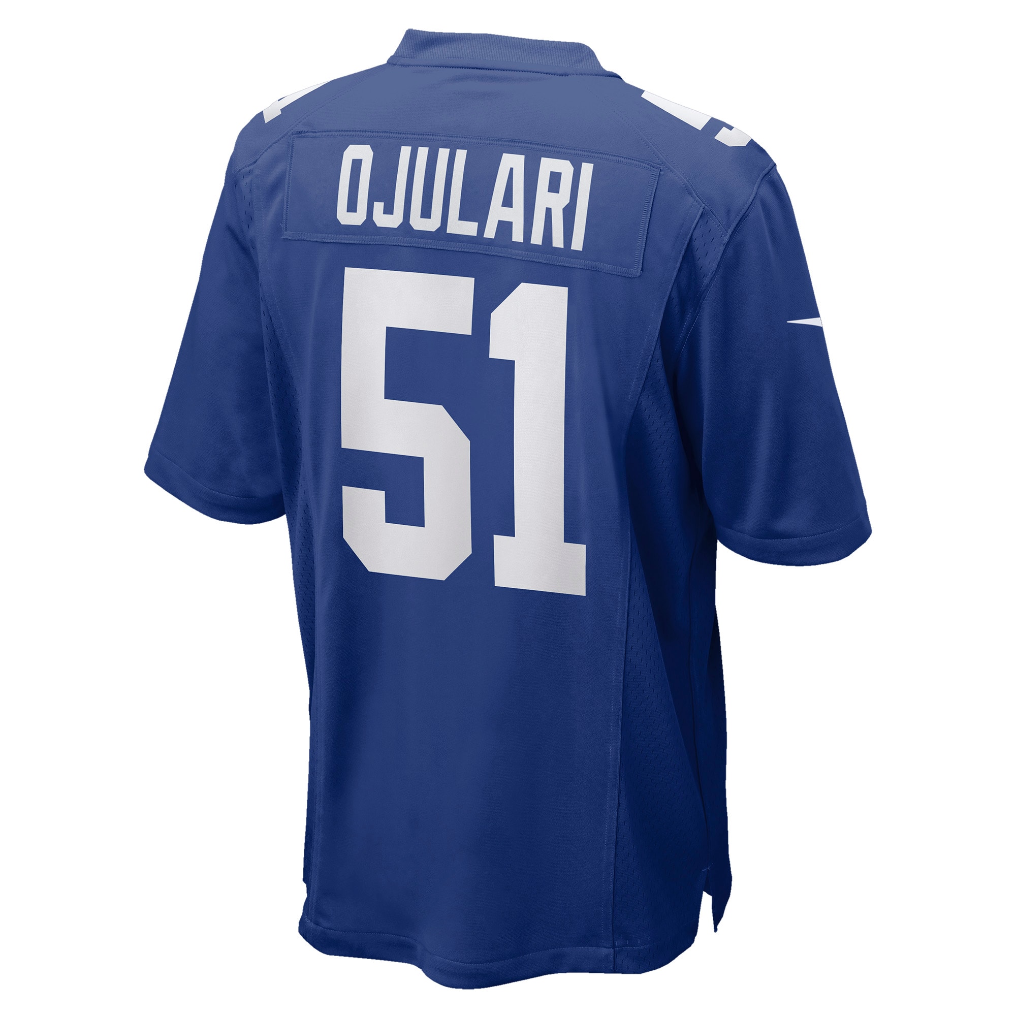 New York Giants Azeez Ojulari Royal Game Player NFL Jersey Men's