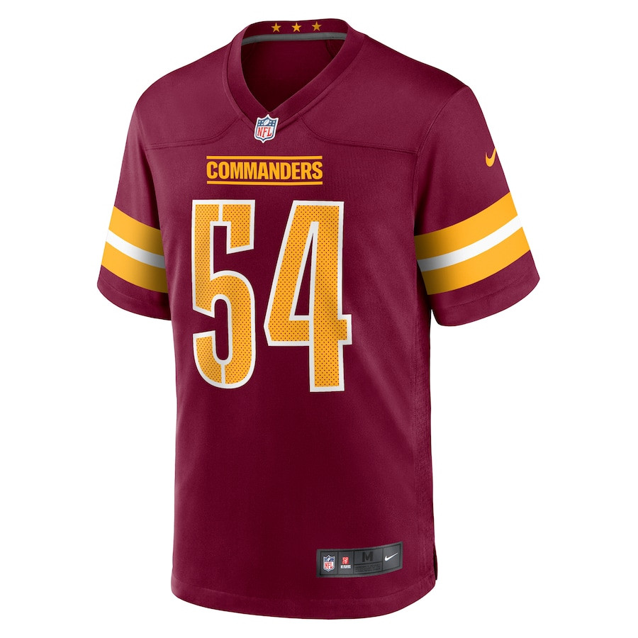 Bobby Wagner 54 Washington Commanders Game Burgundy NFL Jersey Men's