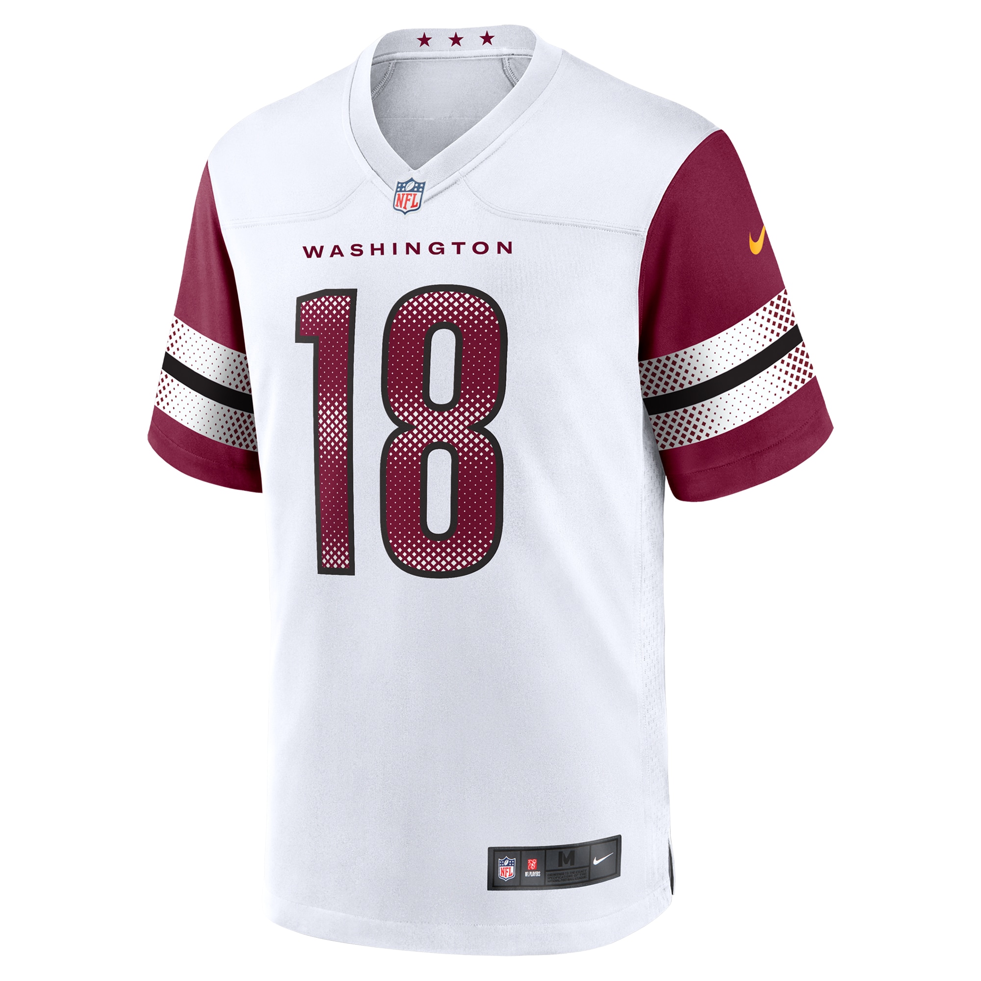 Washington Commanders Marcus Mariota White Game NFL Jersey Men's