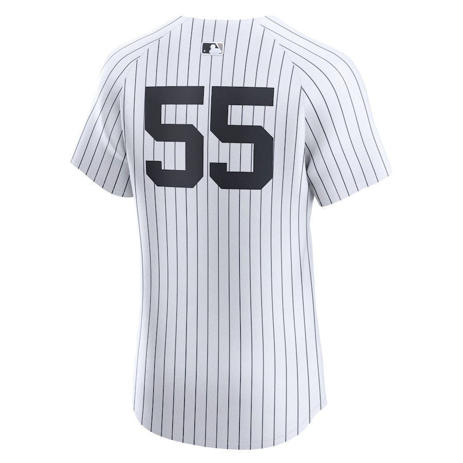 Carlos Rodon 55 New York Yankees Home Elite Player White MLB Jersey Men's