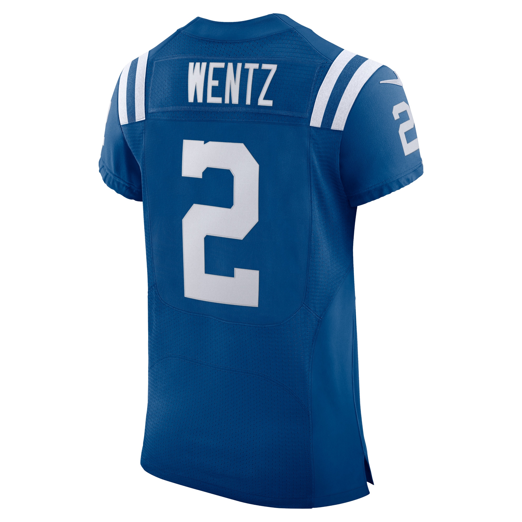 Indianapolis Colts Carson Wentz Royal Vapor Elite Player NFL Jersey Men's