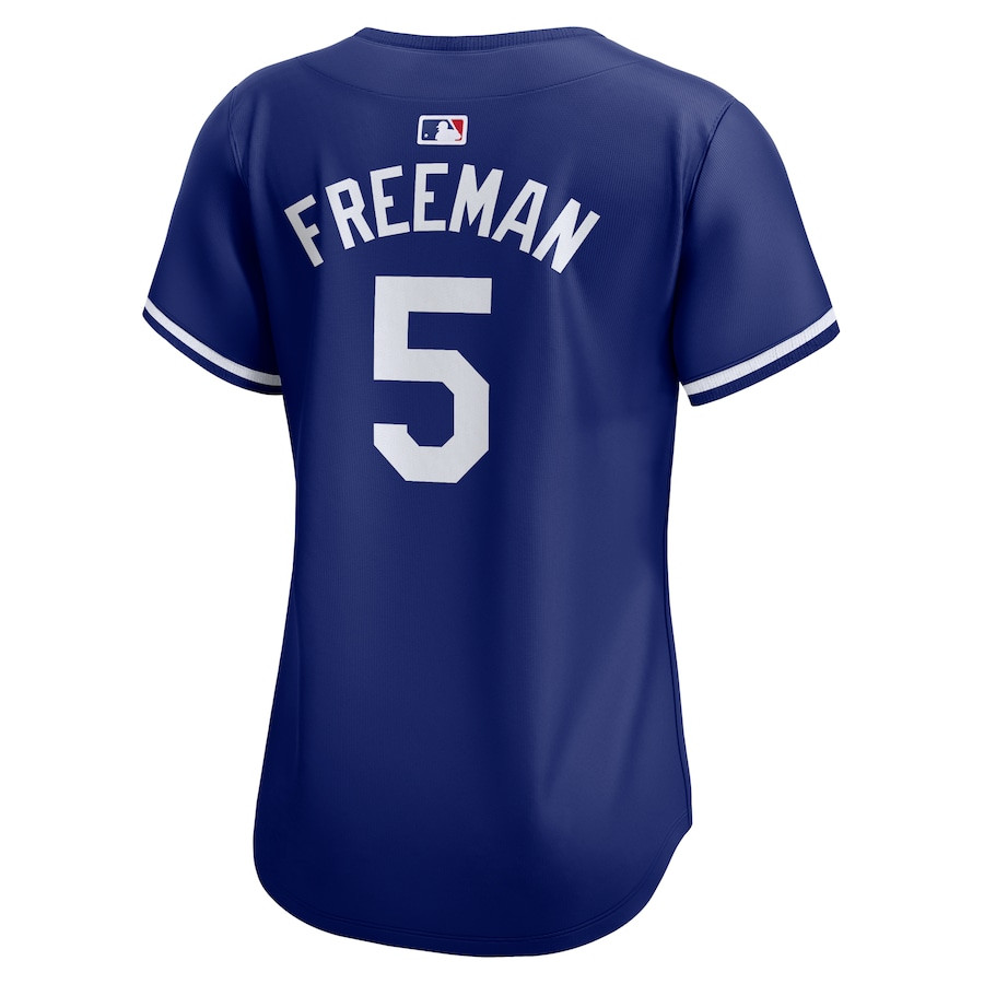 Freddie Freeman 5 Los Angeles Dodgers Alternate Limited Royal MLB Jersey Women's