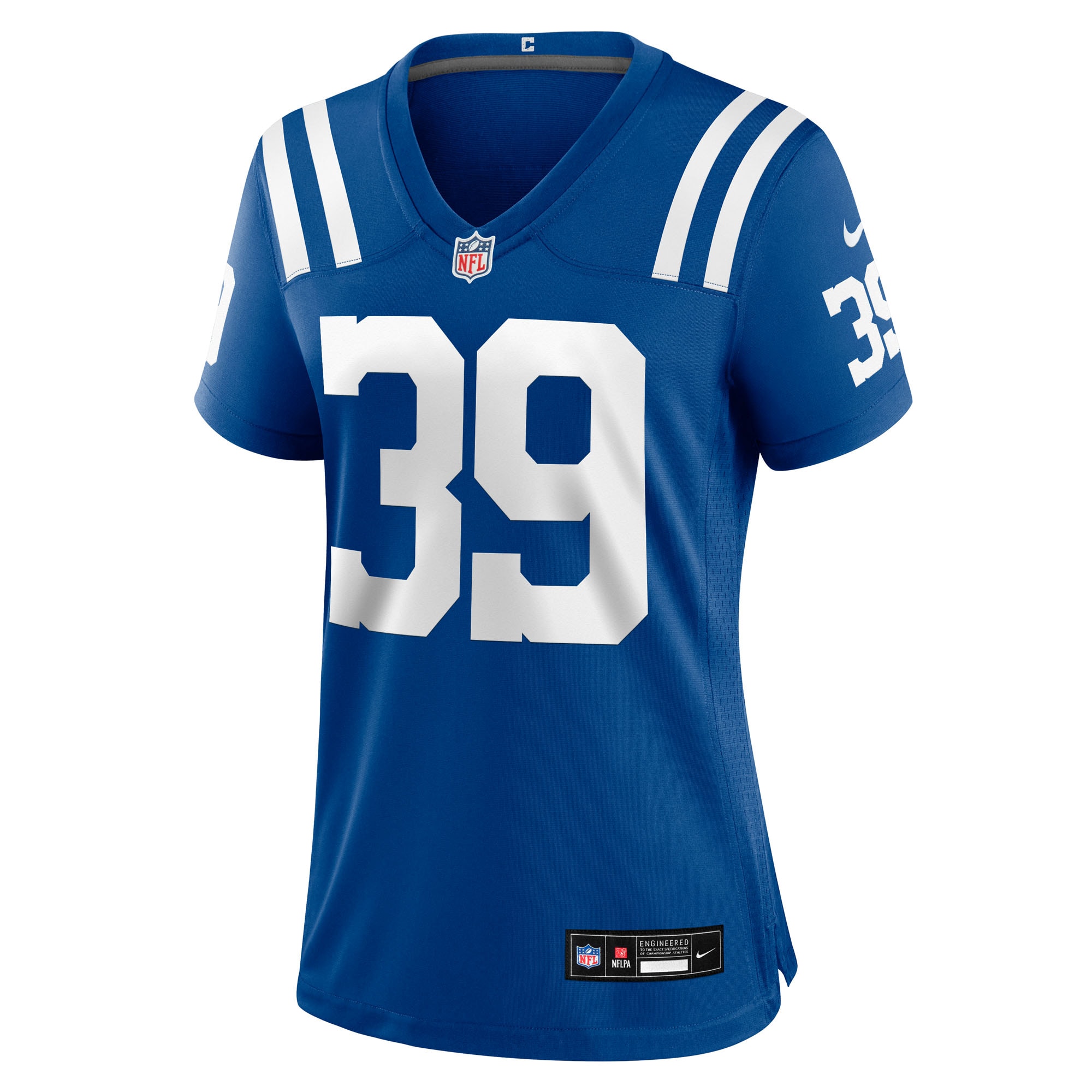 Indianapolis Colts Alex Johnson Royal Team Game NFL Jersey Women's