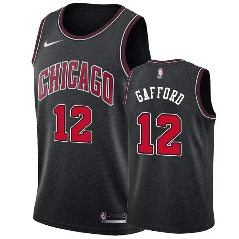 Chicago Bulls Daniel Gafford Statet NBA Jersey Men's