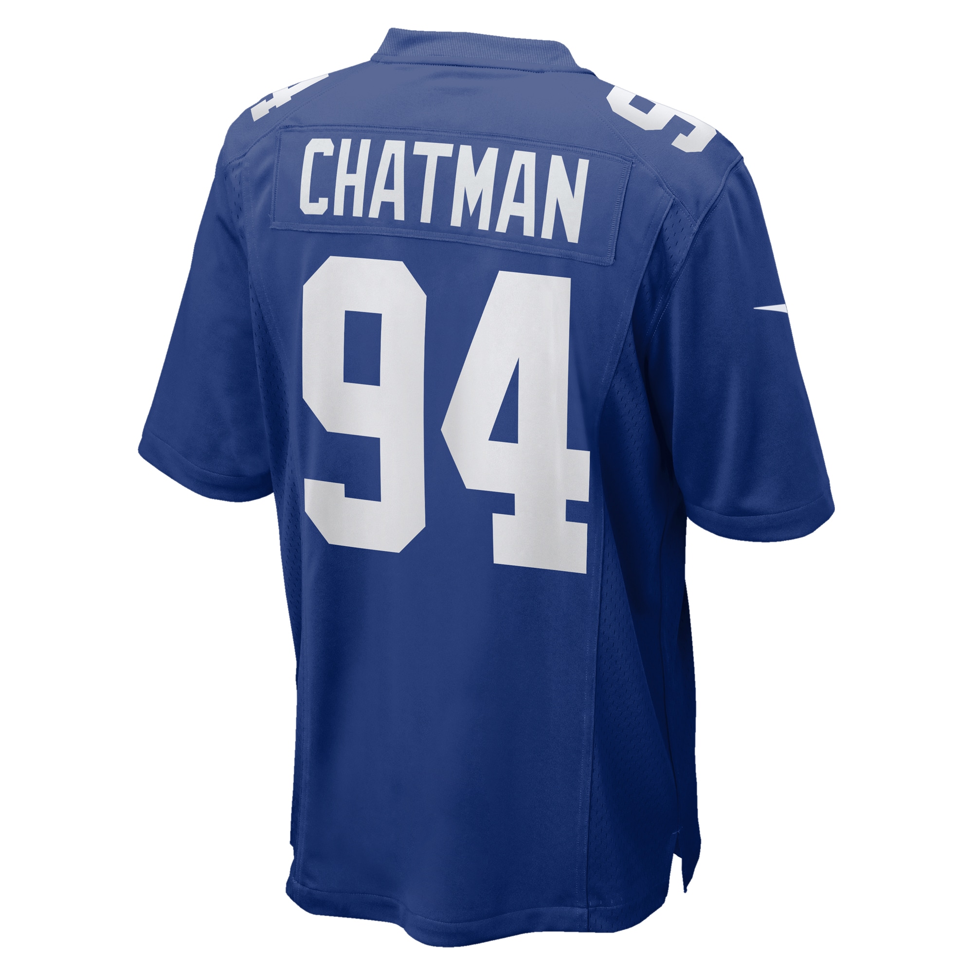 New York Giants Elijah Chatman Royal Team Game NFL Jersey Men's