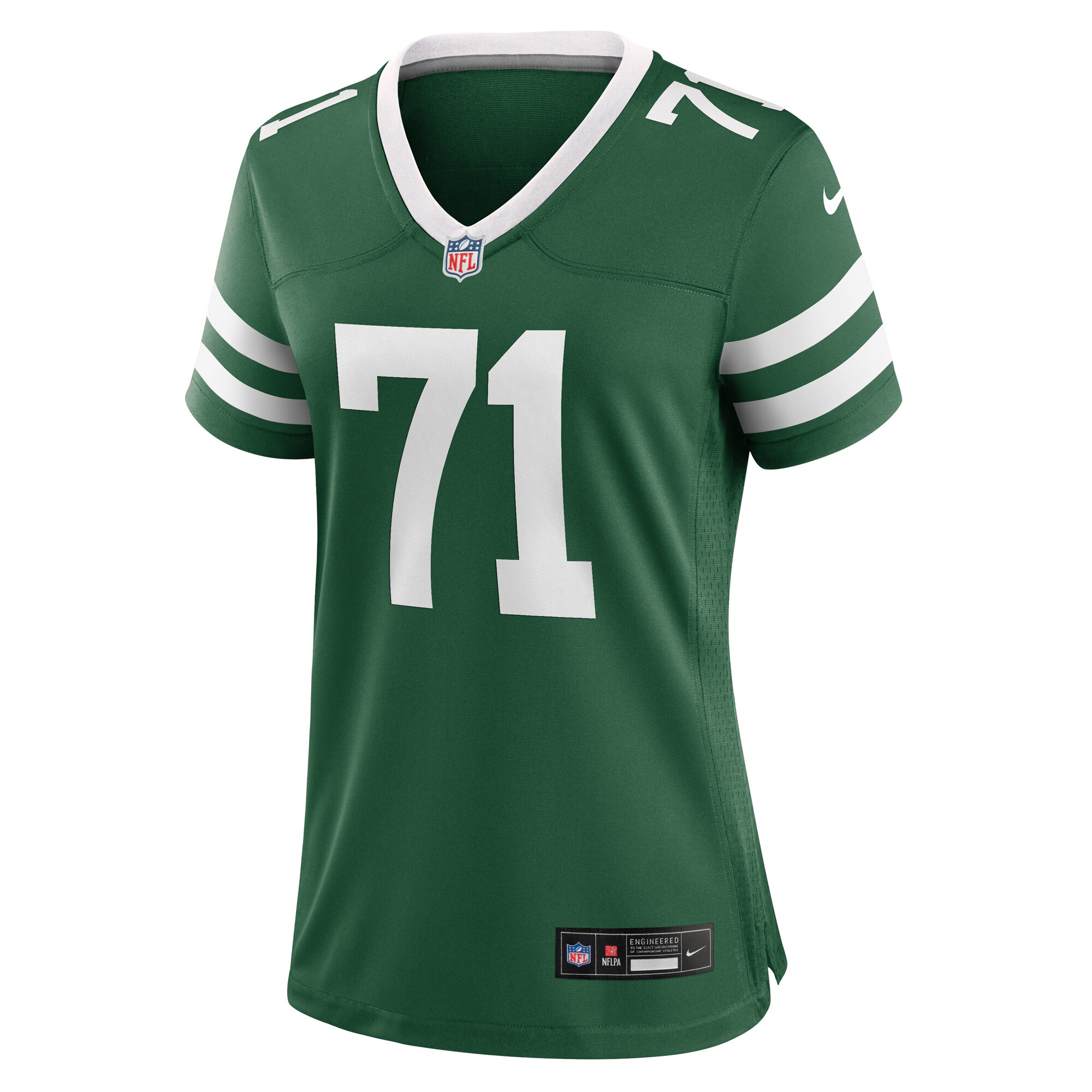 New York Jets Wes Schweitzer Legacy Green Team Game NFL Jersey Women's