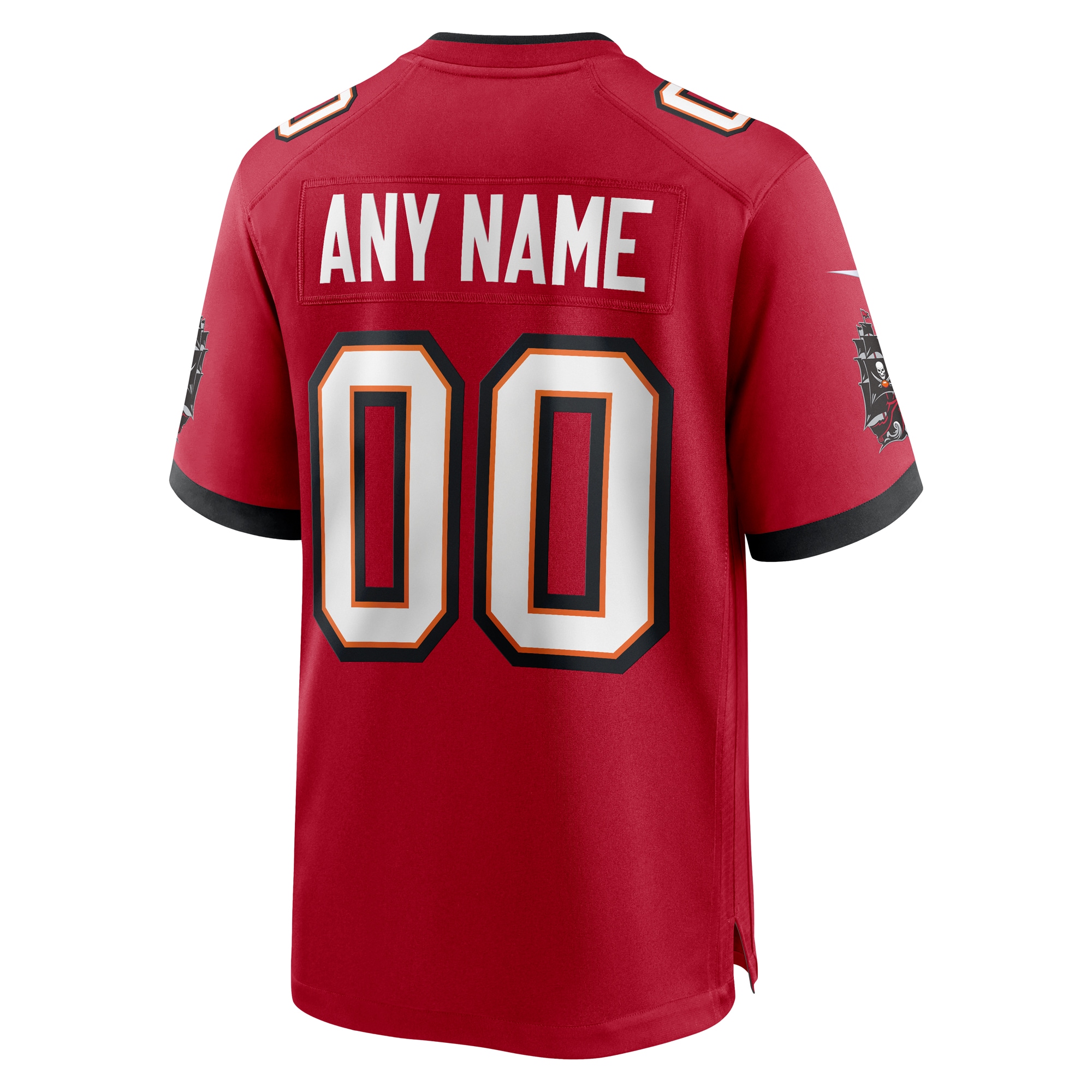 Tampa Bay Buccaneers Red Custom Game NFL Jersey Men's