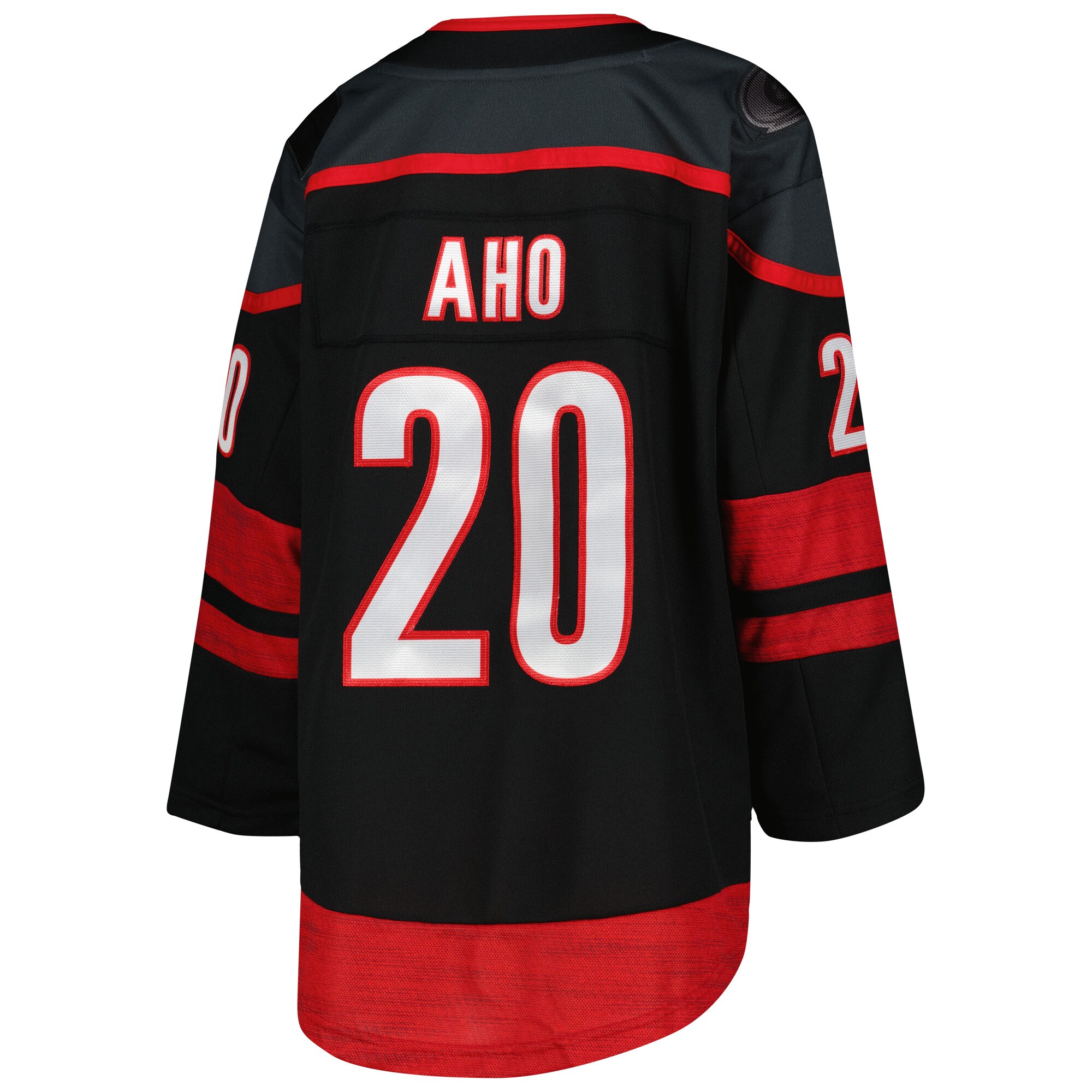 Carolina Hurricanes Sebastian Aho Black Home Premier Player NHL Jersey Youth