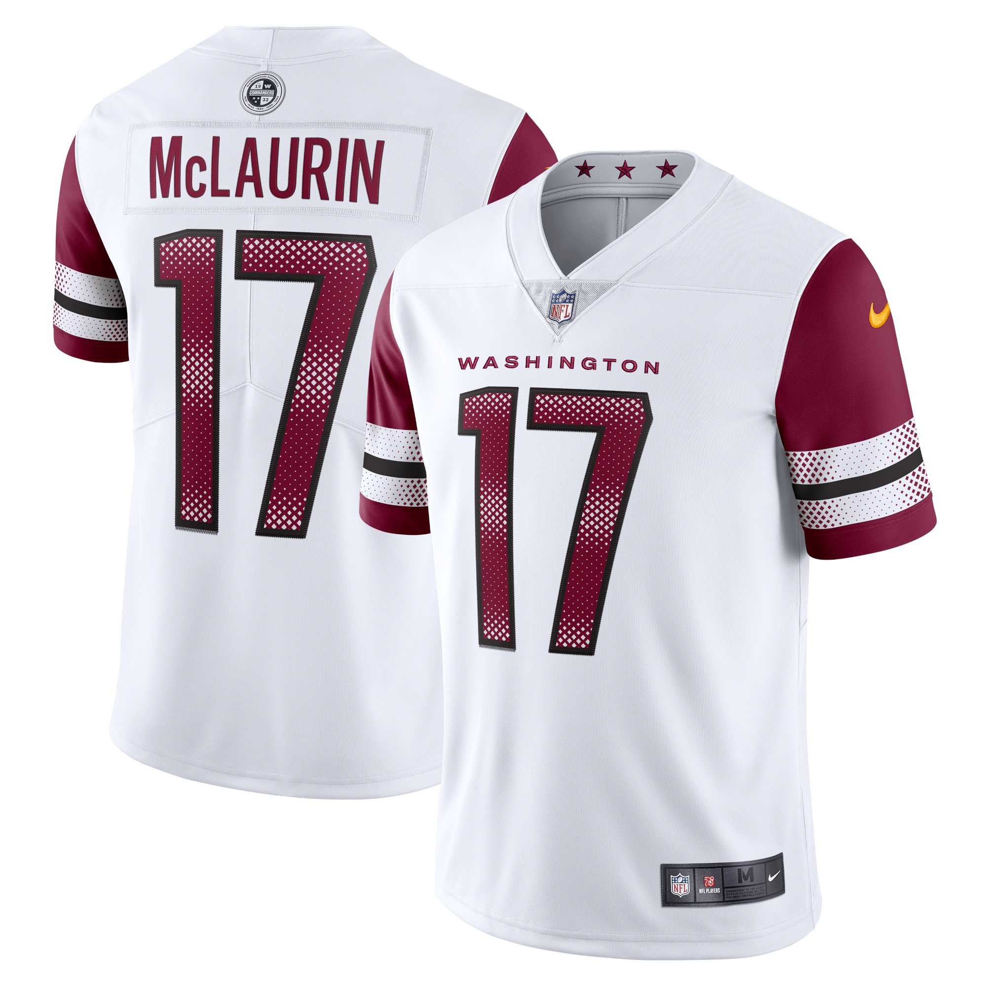 Washington Commanders Terry McLaurin White Vapor Limited NFL Jersey Men's