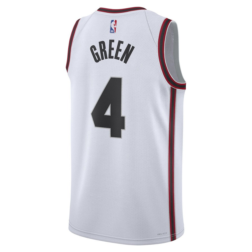 Jalen Green 4 Houston Rockets Unisex 2024/25 Swingman Player City Editio White NBA Jersey Unisex