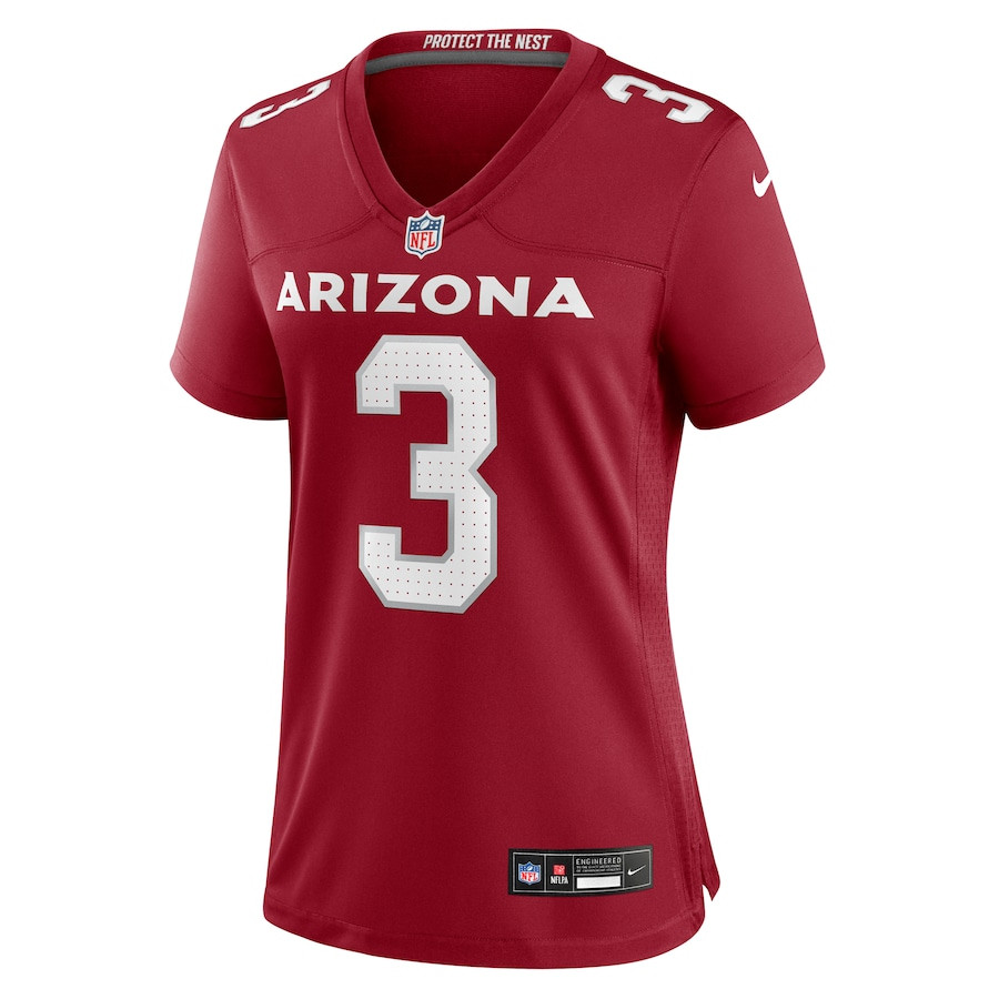 Budda Baker 3 Arizona Cardinals Game Cardinal NFL Jersey Women's