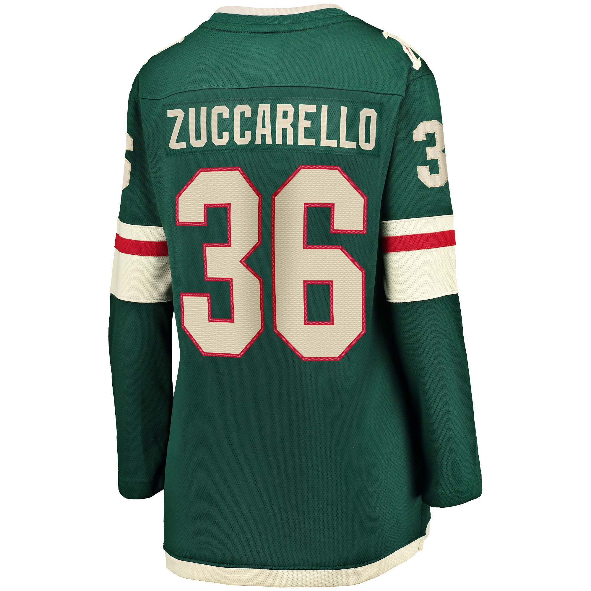 Minnesota Wild Mats Zuccarello Green Breakaway Player NHL Jersey Women's
