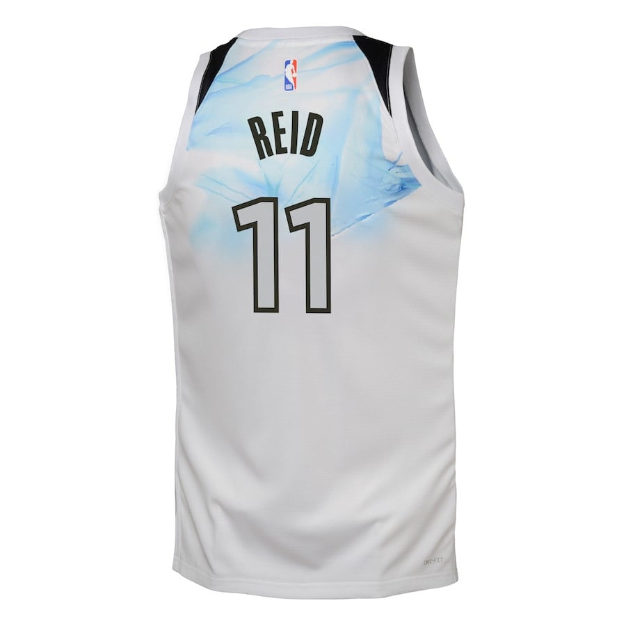 Naz Reid 11 Minnesota Timberwolves 2024/25 Swingman Playe City Editio White NBA Jersey Youth