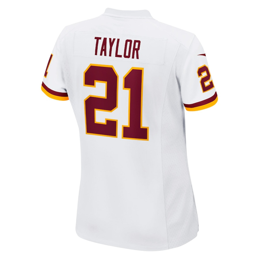 Sean Taylor 21 Washington Commanders Team Retired Game White NFL Jersey Women's