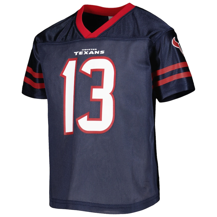 Brandin Cooks 13 Houston Texans Navy NFL Jersey Youth