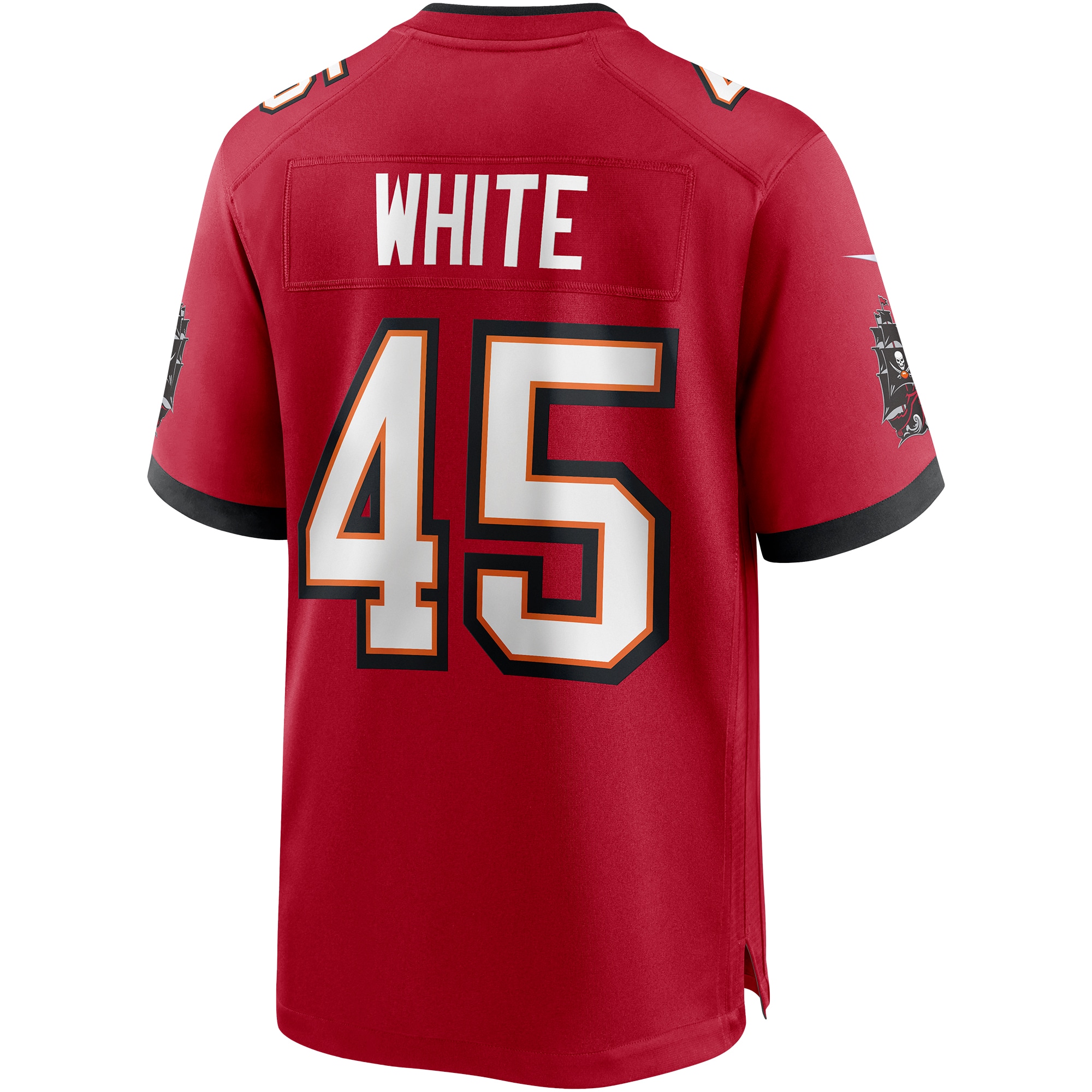 Tampa Bay Buccaneers Devin White Red Player Game NFL Jersey Men's