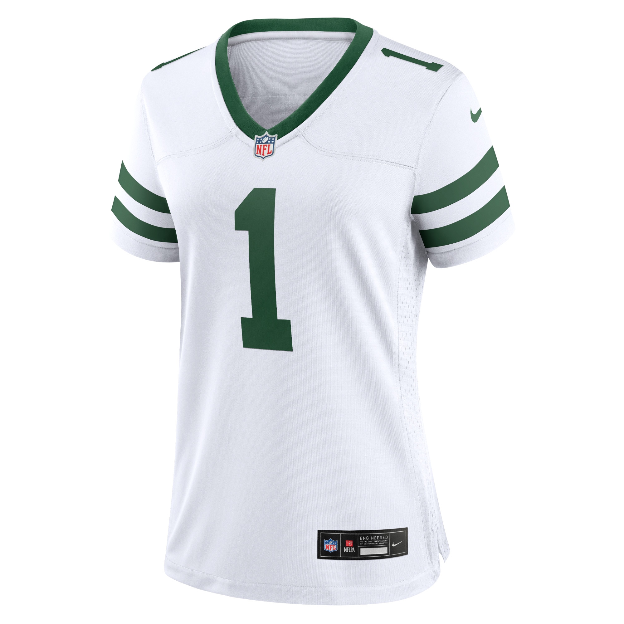 New York Jets Ahmad Sauce Gardner Legacy White Game NFL Jersey Women's