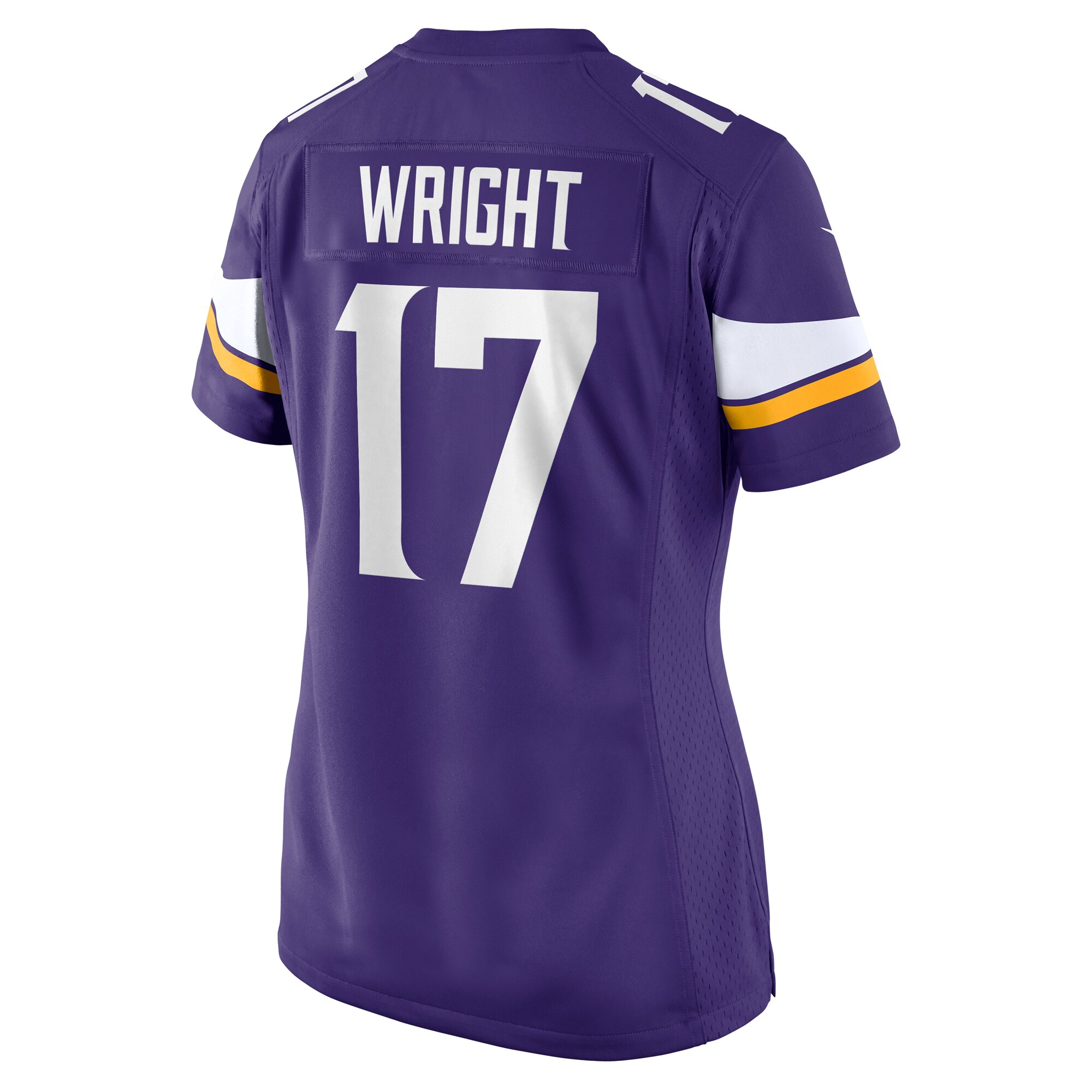 Minnesota Vikings Ryan Wright Purple Game NFL Jersey Women's