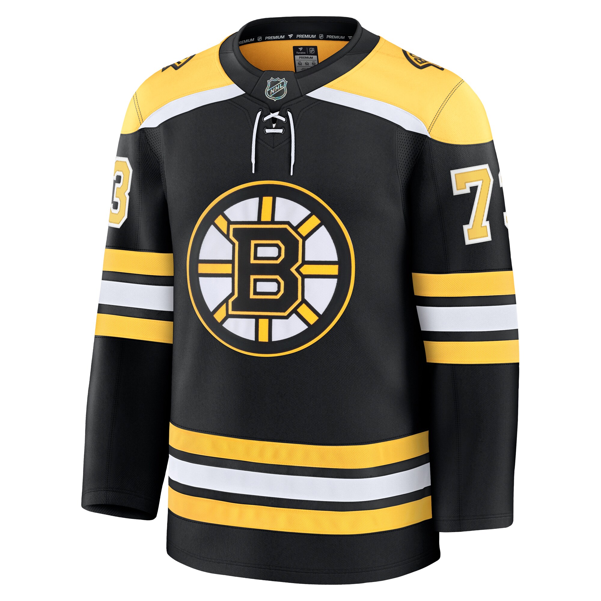 Boston Bruins Charlie McAvoy Black Home Premium NHL Jersey Men's