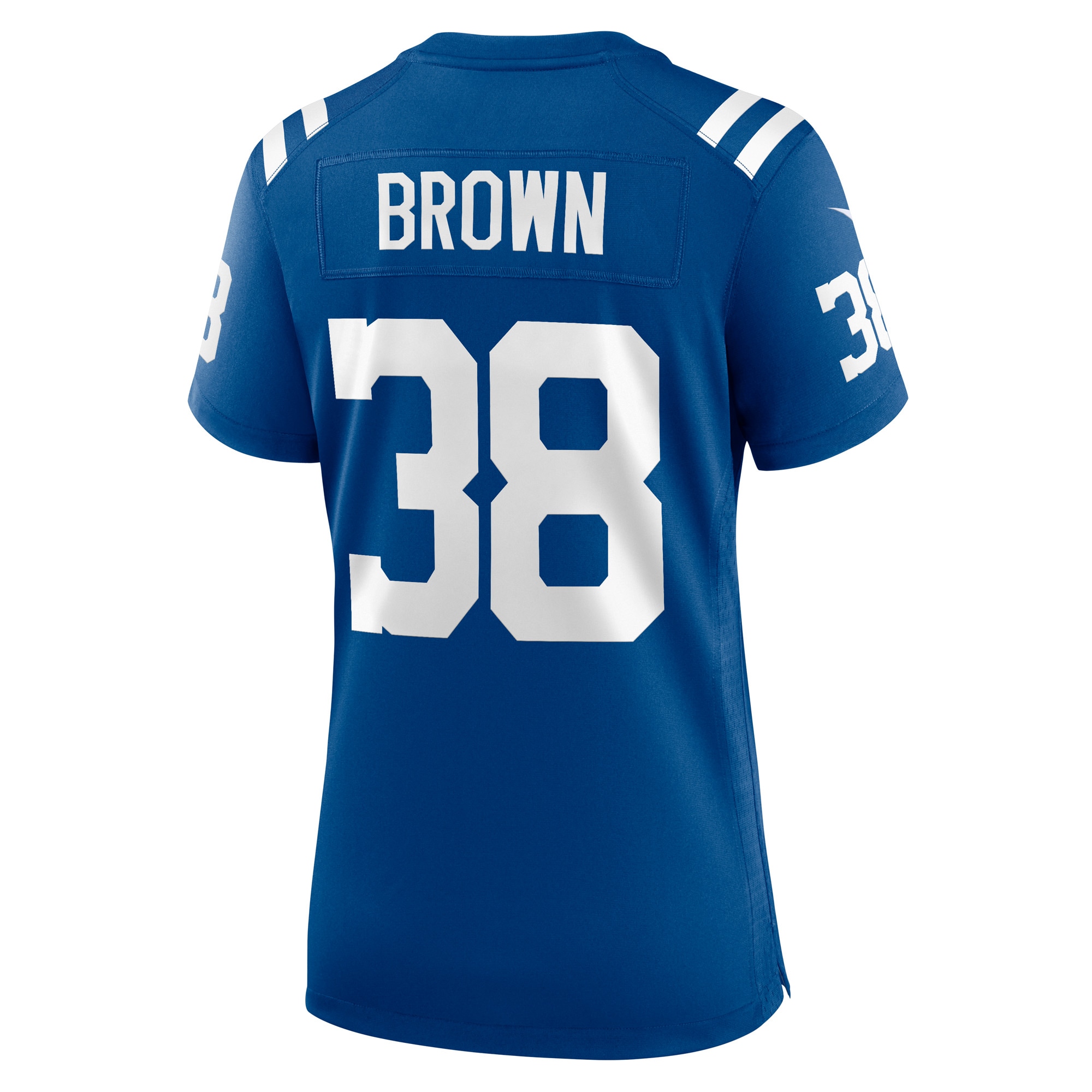 Indianapolis Colts Tony Brown Royal Player Game NFL Jersey Women's