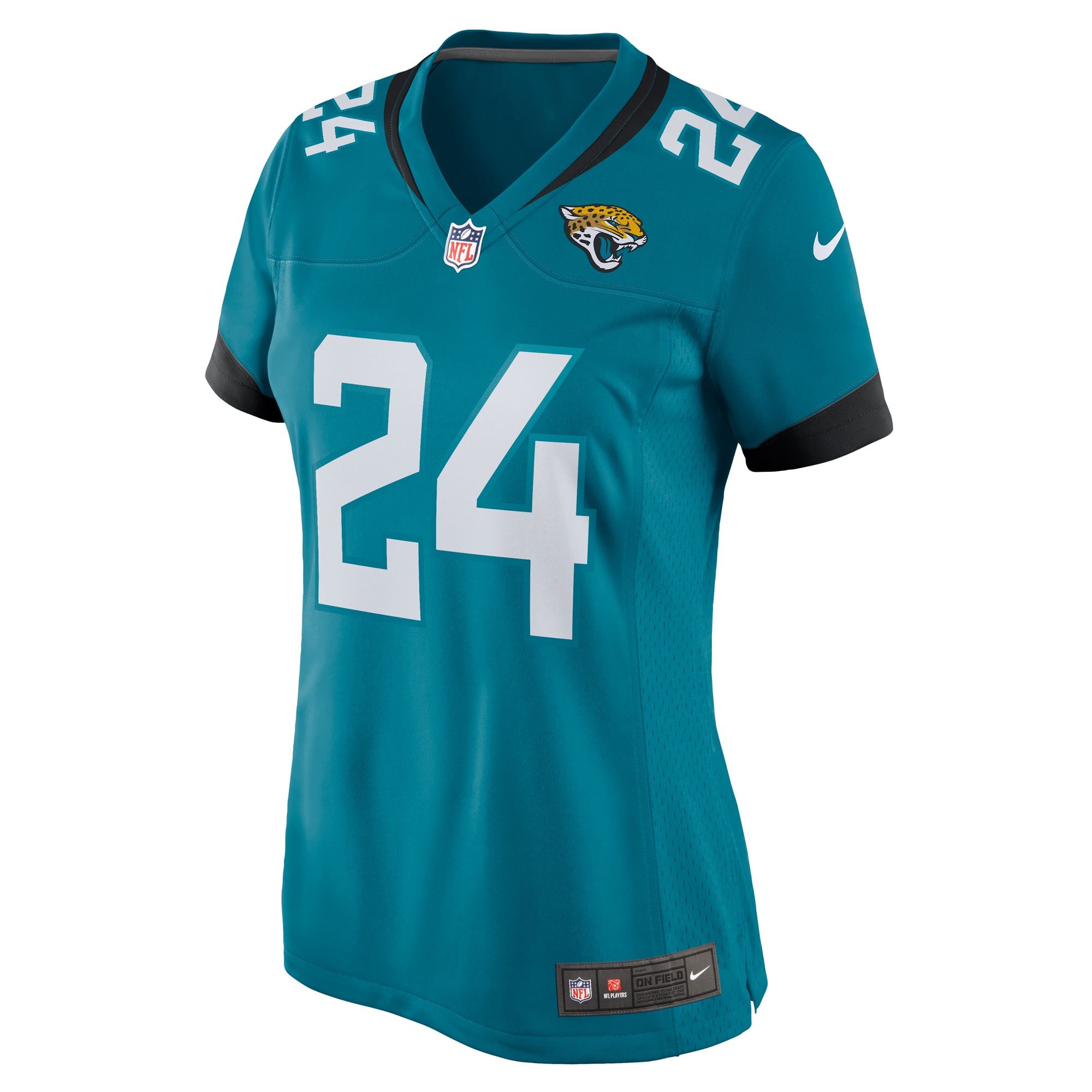 Jacksonville Jaguars Snoop Conner Teal Game Player NFL Jersey Women's