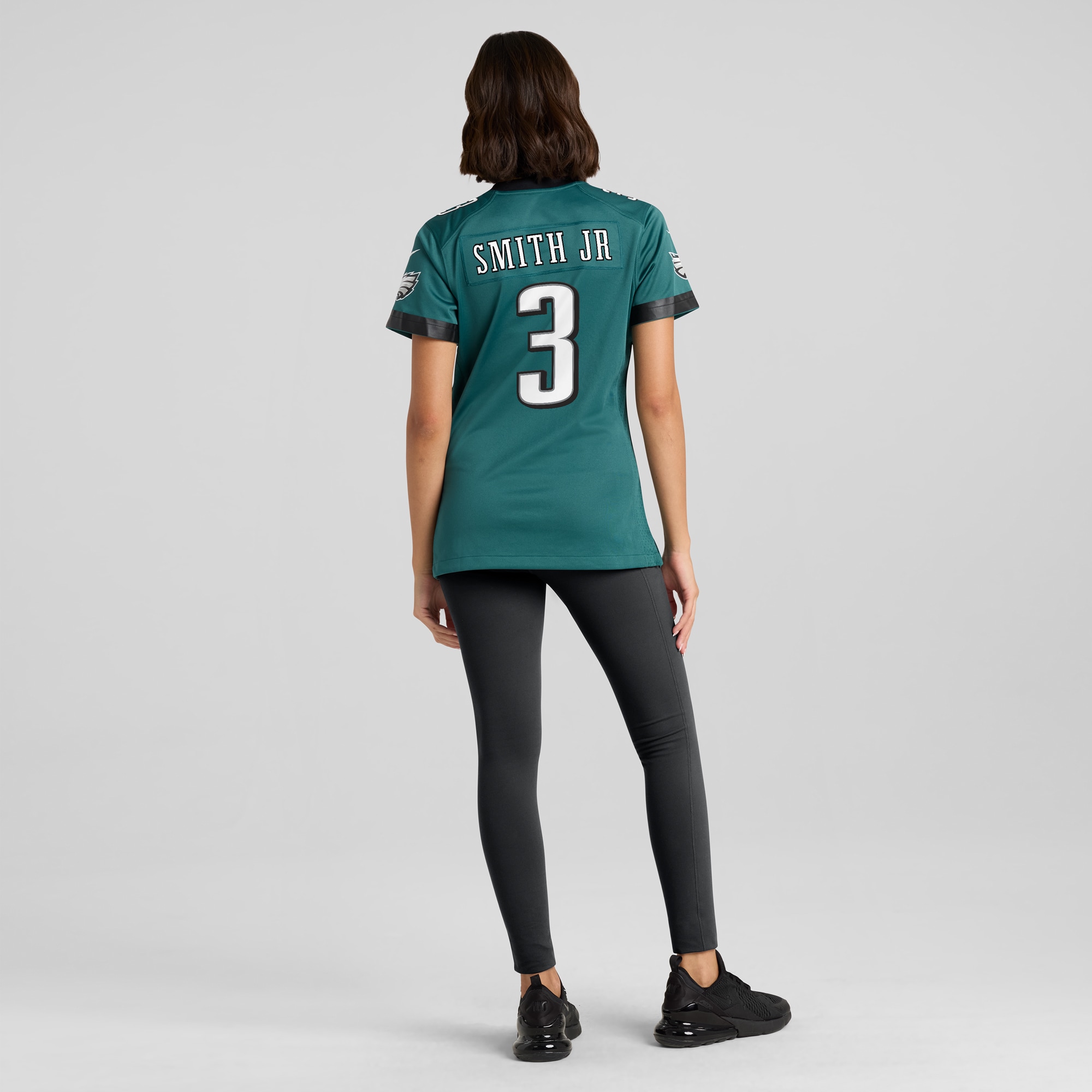 Philadelphia Eagles Nolan Smith Midnight Green Team Game NFL Jersey Women's