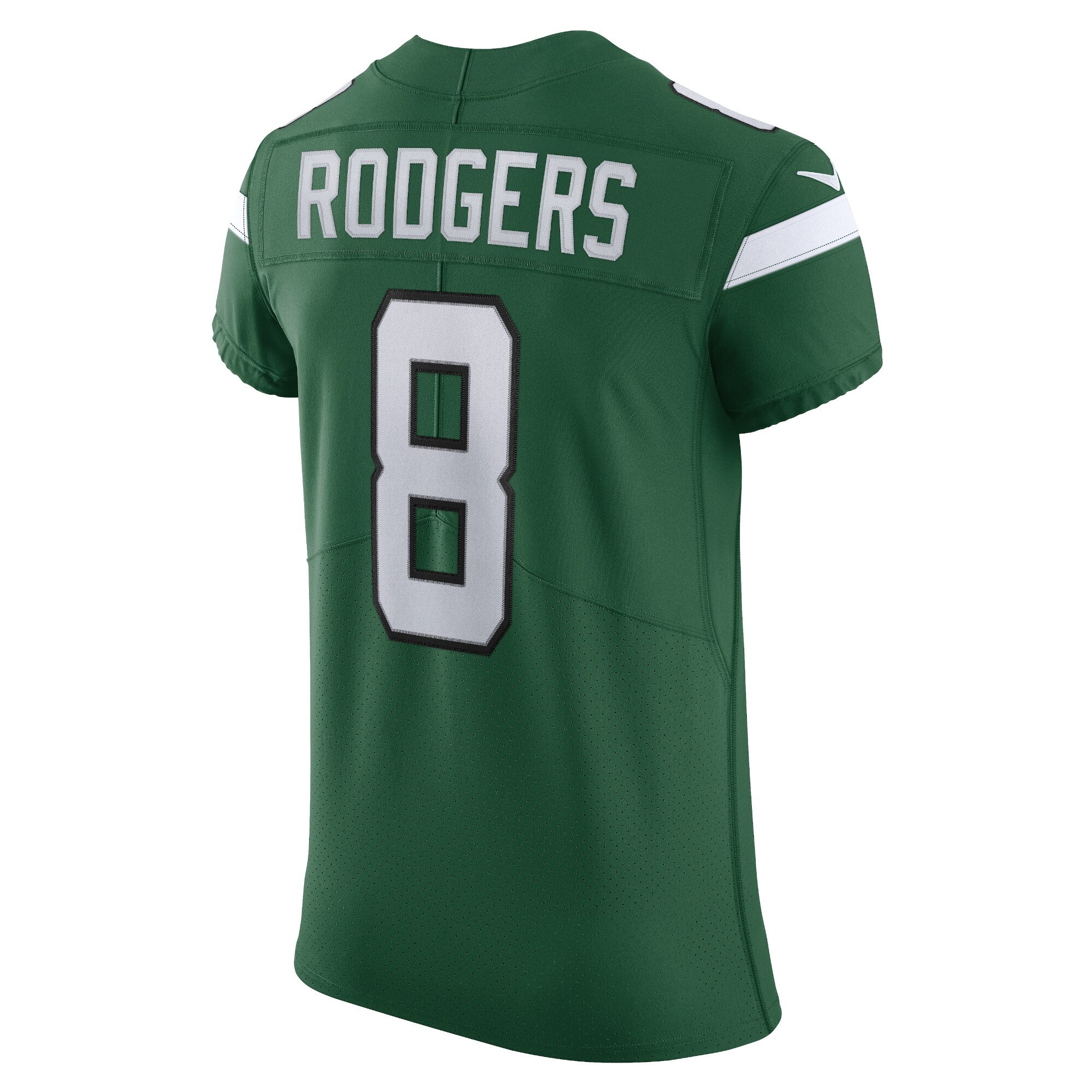 New York Jets Aaron Rodgers Gotham Green Alternate Vapor F.U.S.E. Elite NFL Jersey Men's
