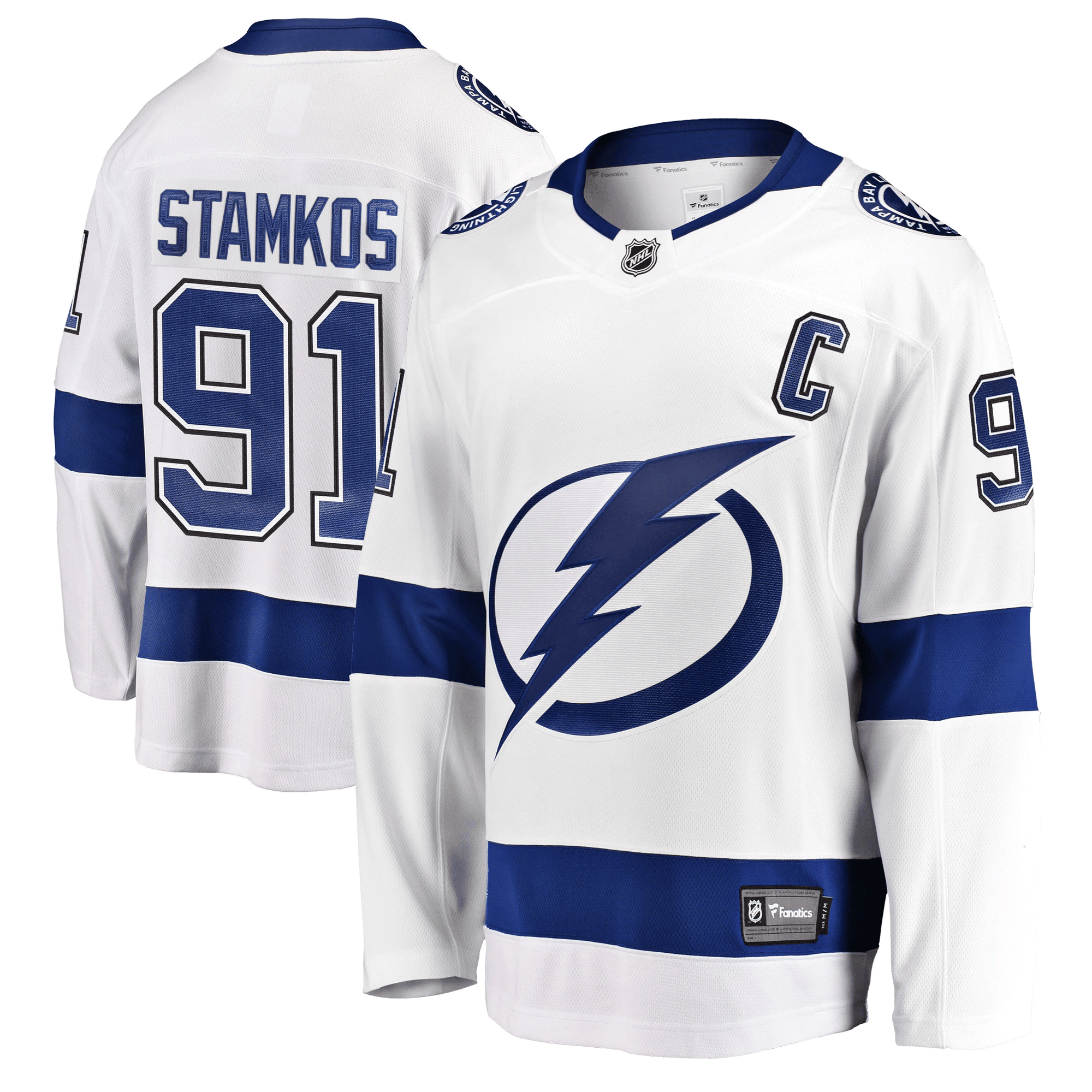 Steven Stamkos Blue Tampa Bay Lightning Breakaway Player NHL Jersey Men's