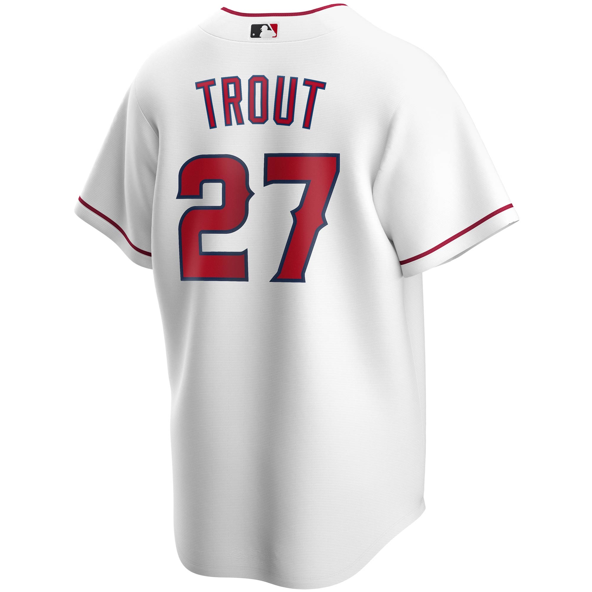 Los Angeles Angels Mike Trout White Alternate Player MLB Jersey Youth