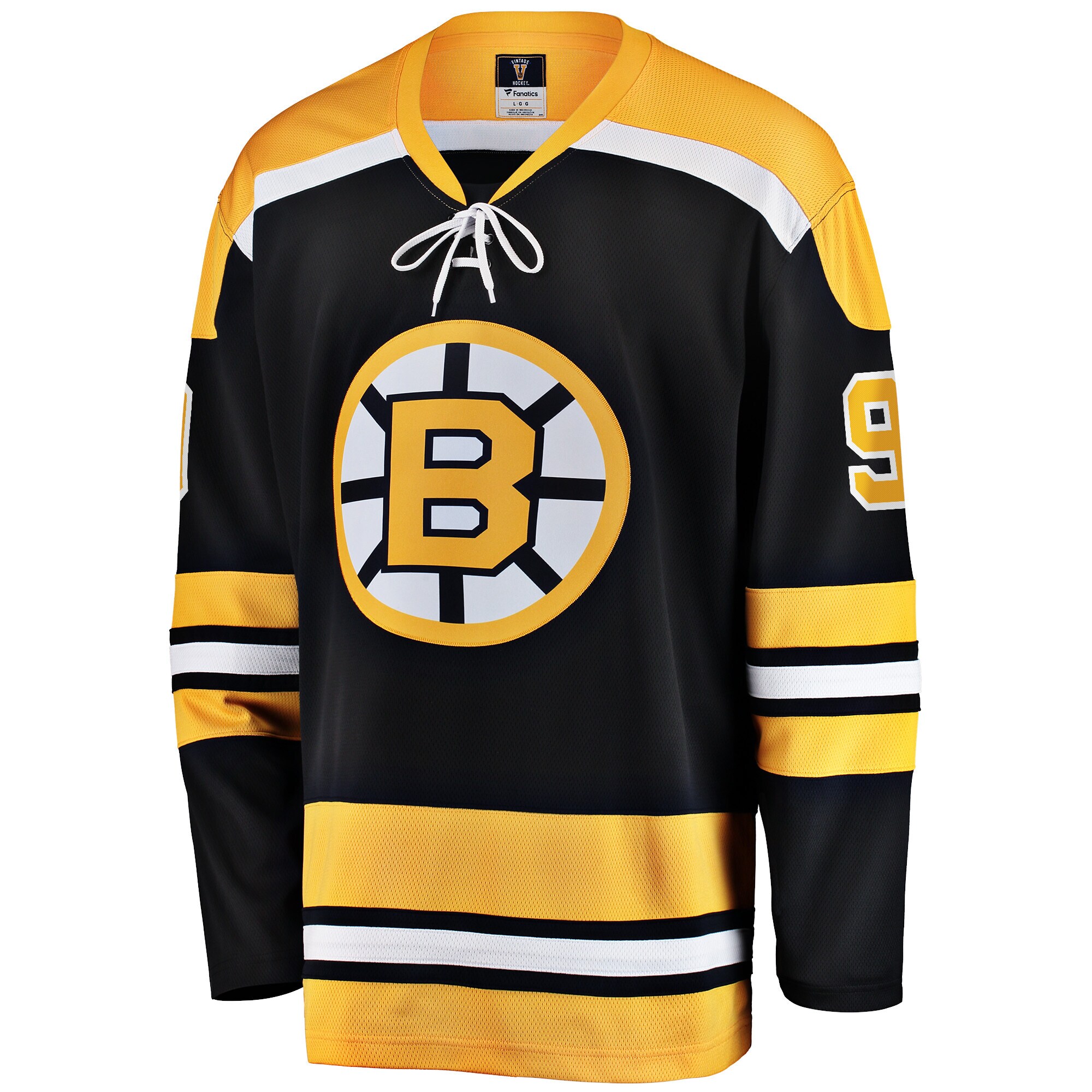 Boston Bruins John Bucyk Black Premier Breakaway Retired Player NHL Jersey Men's
