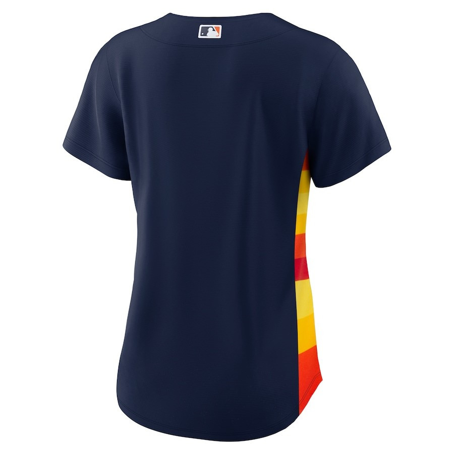 Houston Astros Alternate Team Navy MLB Jersey Women's